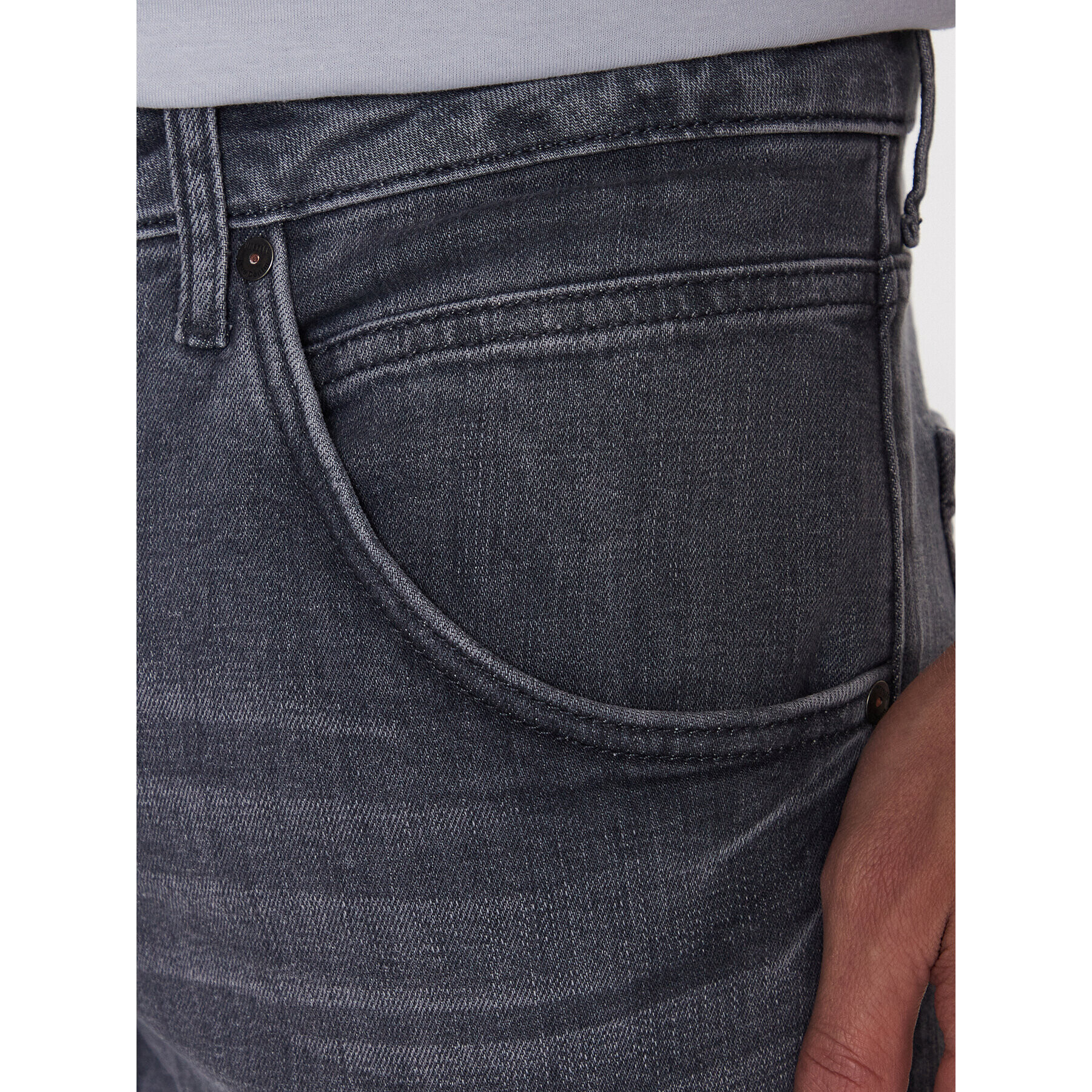 Mustang Дънки Michigan 1013441 Сив Tapered Fit - Pepit.bg