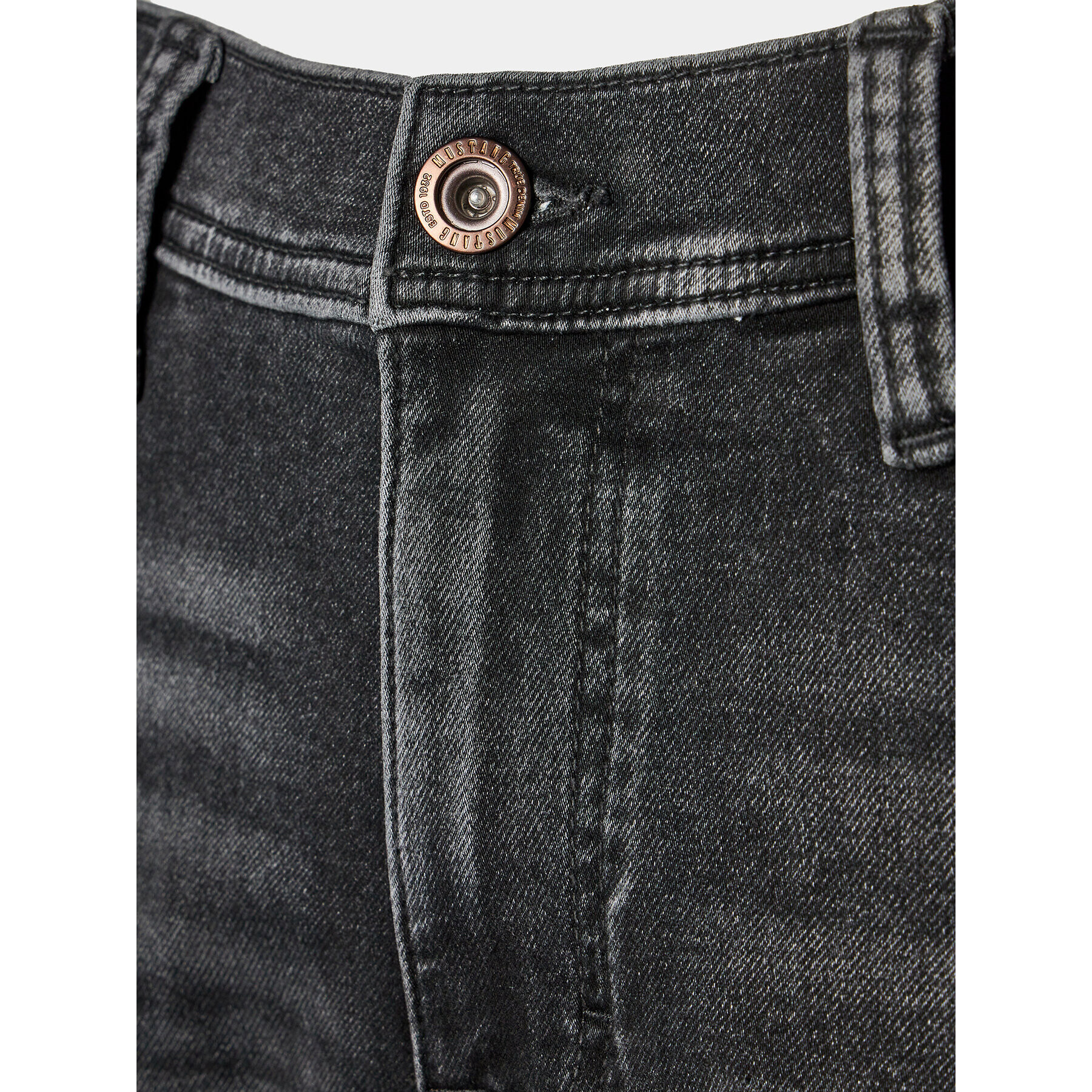 Mustang Дънки Oregon 1013713 Черен Slim Fit - Pepit.bg