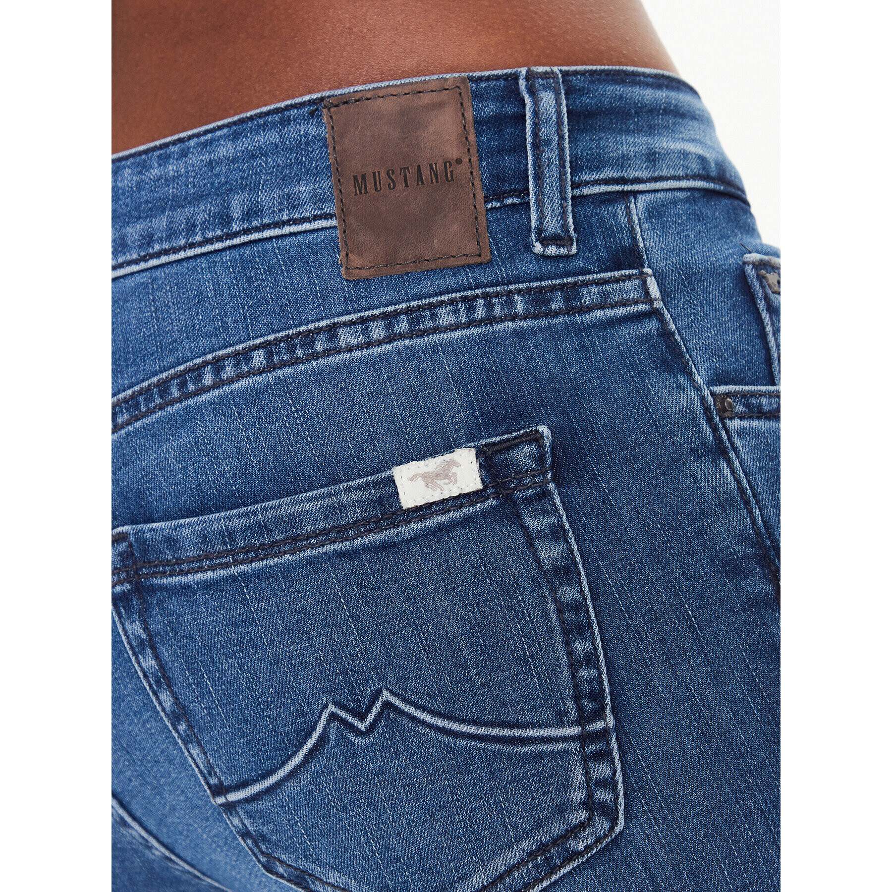 Mustang Дънки Shelby 1013581 Син Skinny Fit - Pepit.bg