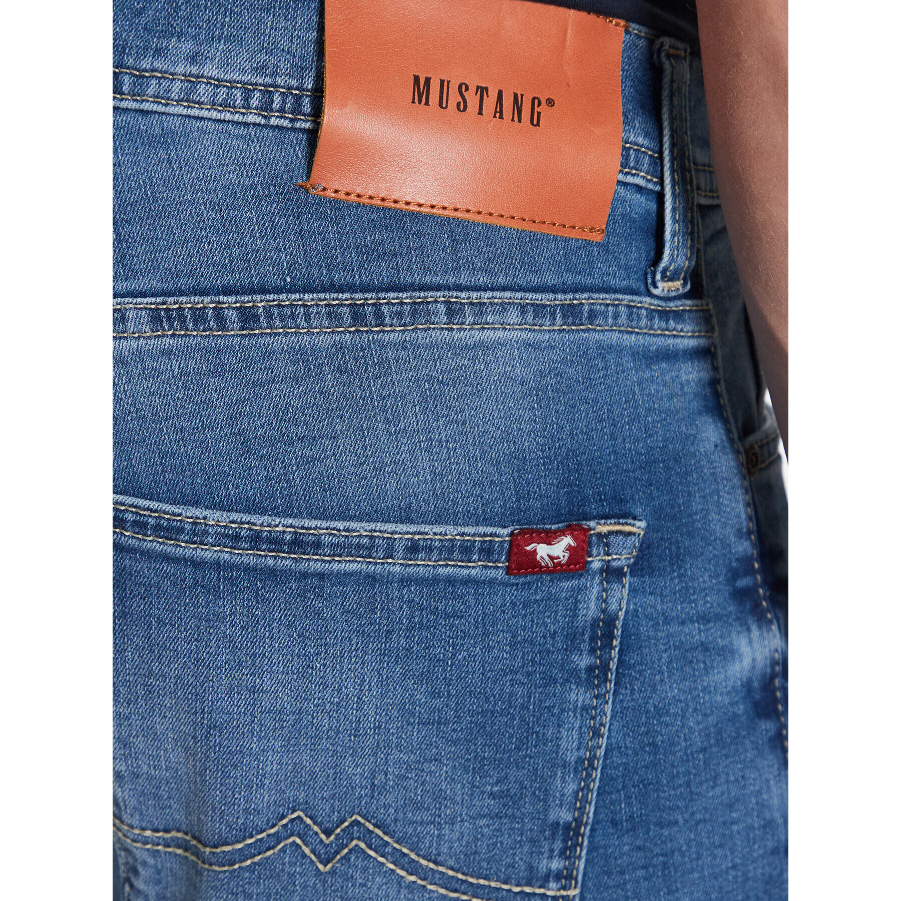 Mustang Дънки Style Vegas 1013662 Син Regular Fit - Pepit.bg