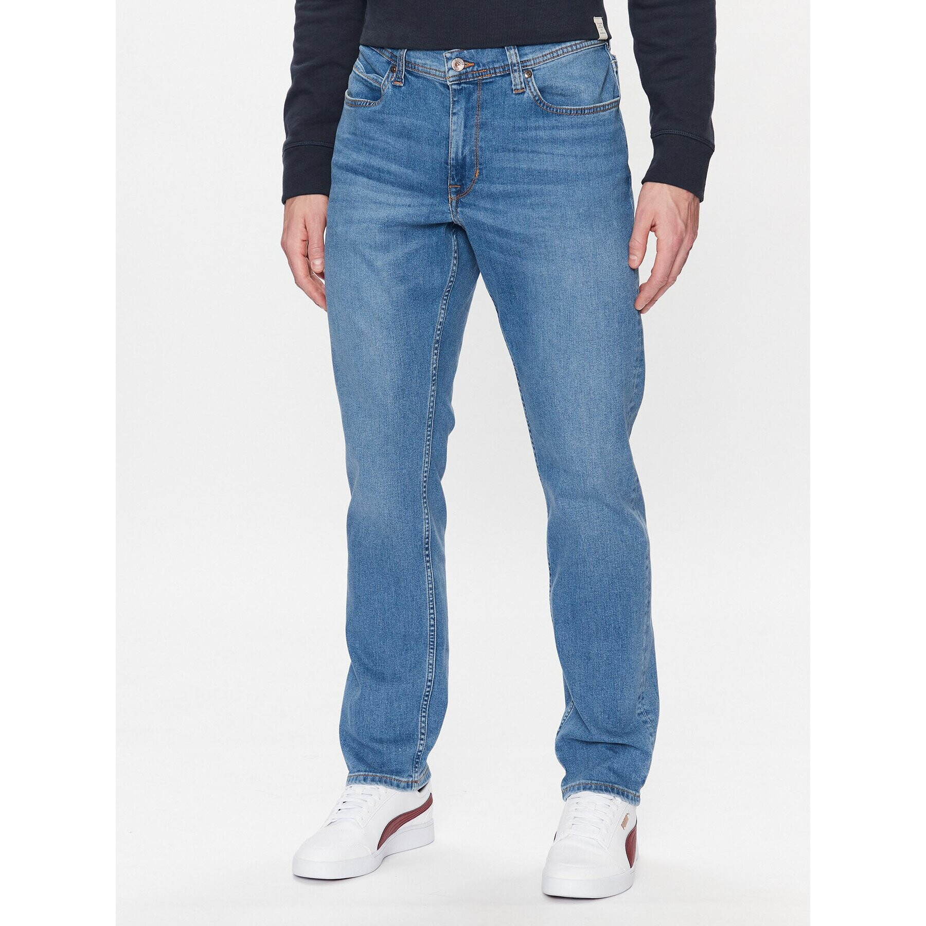 Mustang Дънки Vegas 1013659 Син Slim Fit - Pepit.bg
