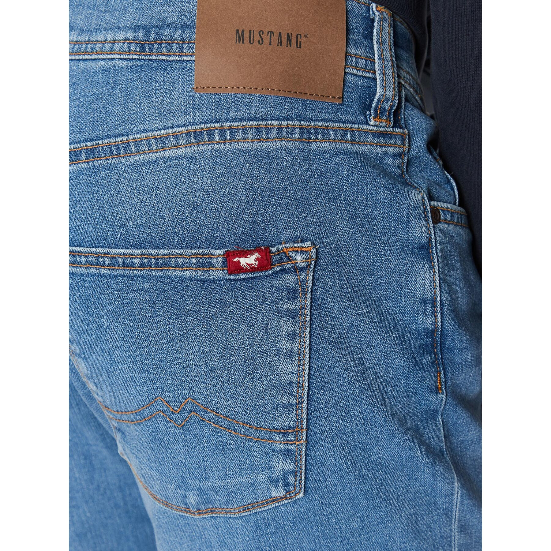 Mustang Дънки Vegas 1013659 Син Slim Fit - Pepit.bg