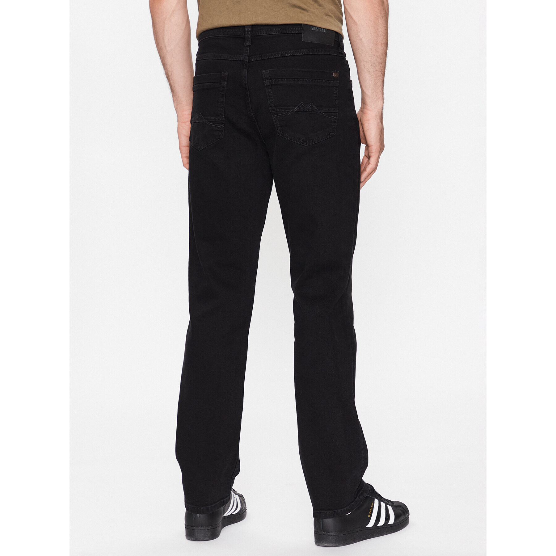 Mustang Дънки Washington 1013403 Черен Slim Fit - Pepit.bg