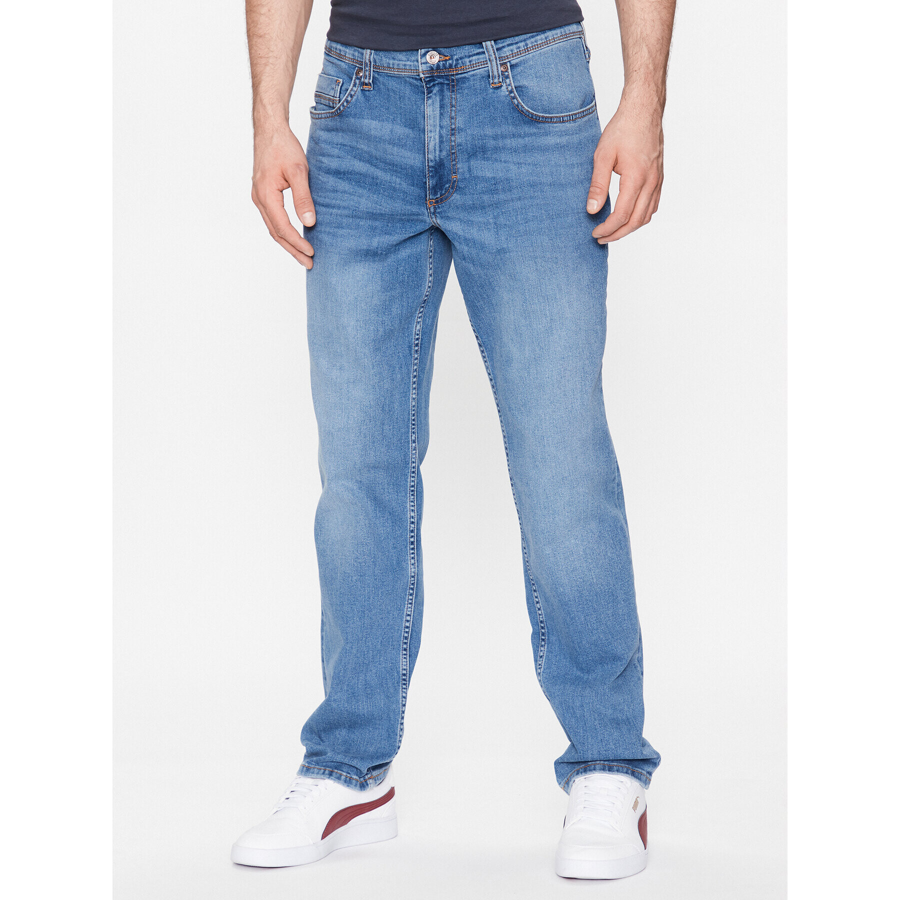 Mustang Дънки Washington 1013657 Син Slim Fit - Pepit.bg