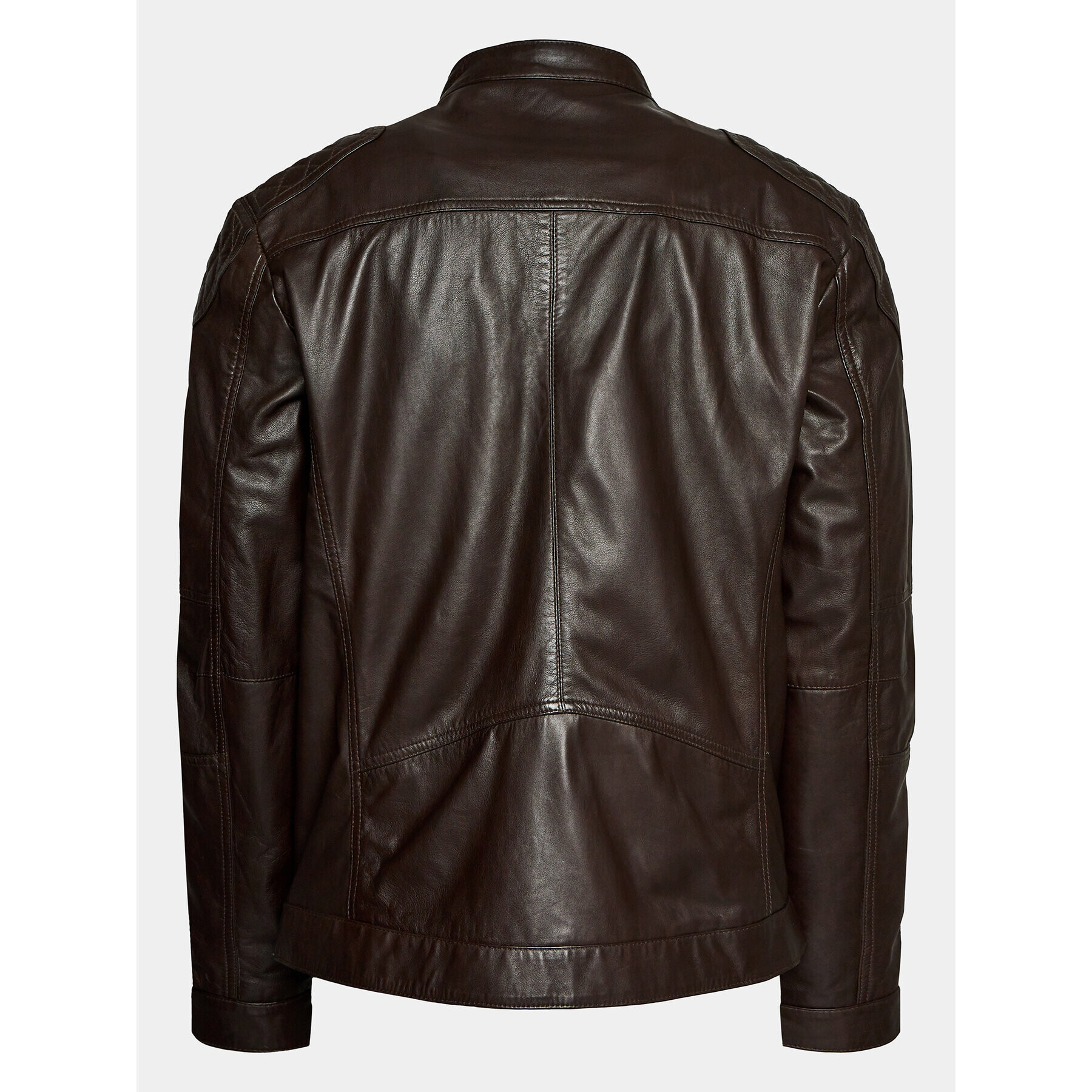 Mustang Кожено яке 9920277 Кафяв Regular Fit - Pepit.bg