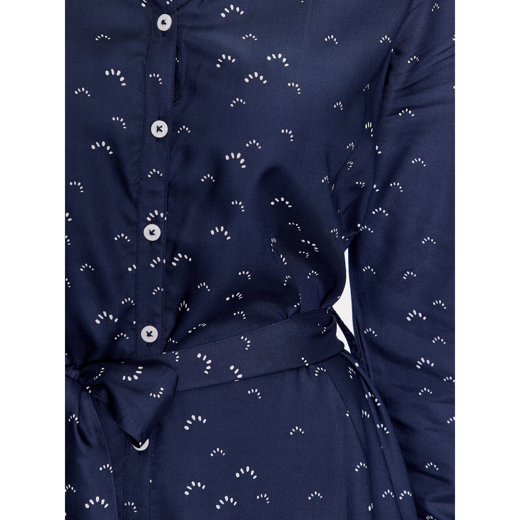 Mustang Рокля тип риза Style Faany 1013561 Тъмносин Regular Fit - Pepit.bg