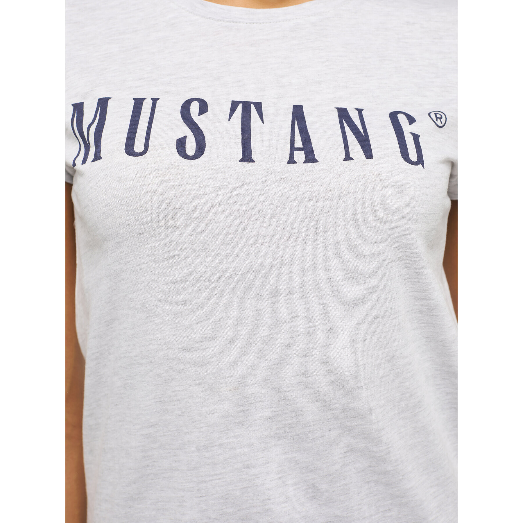 Mustang Тишърт Alina 1013222 Сив Regular Fit - Pepit.bg