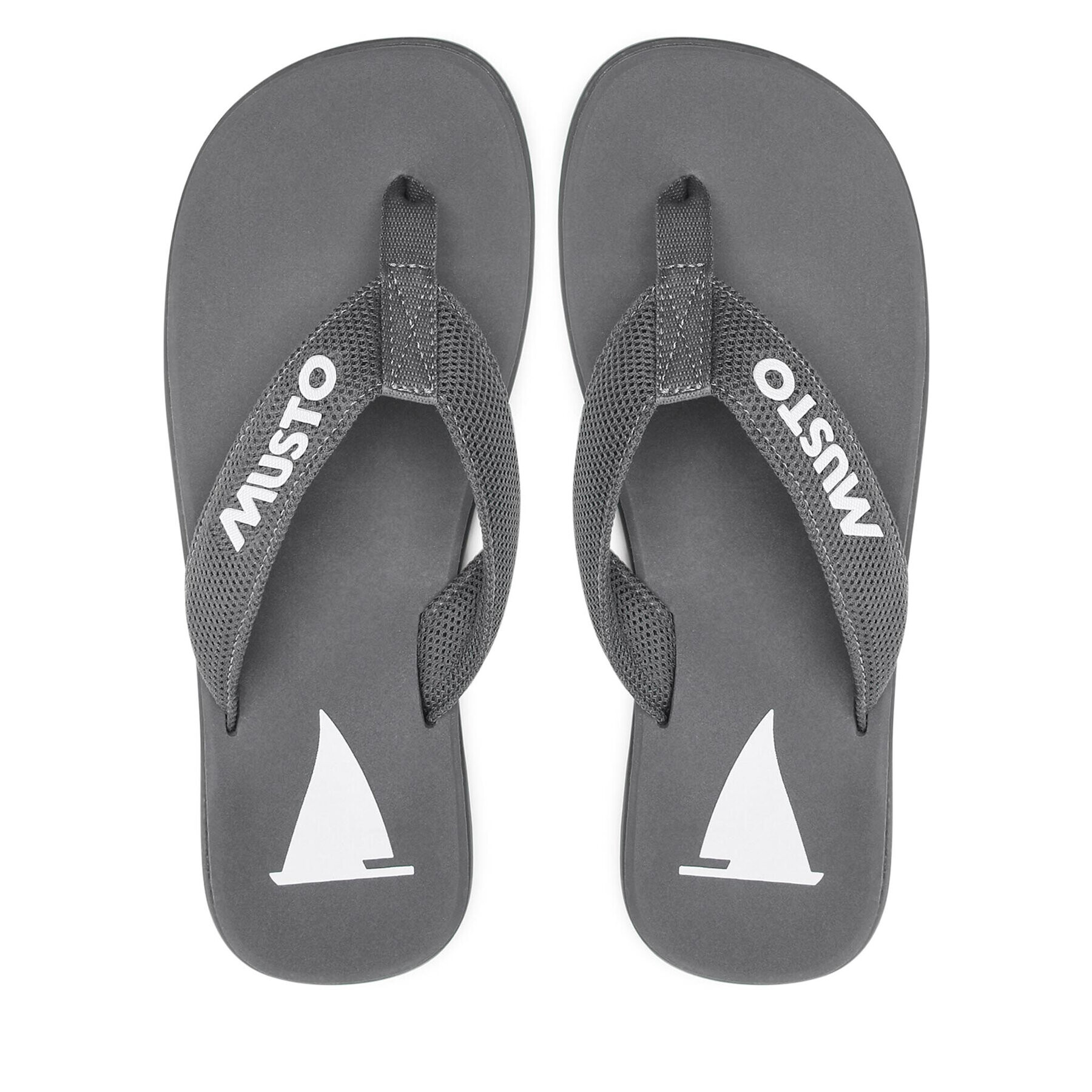 Musto Джапанки Nautic Sandal 82031 Сив - Pepit.bg