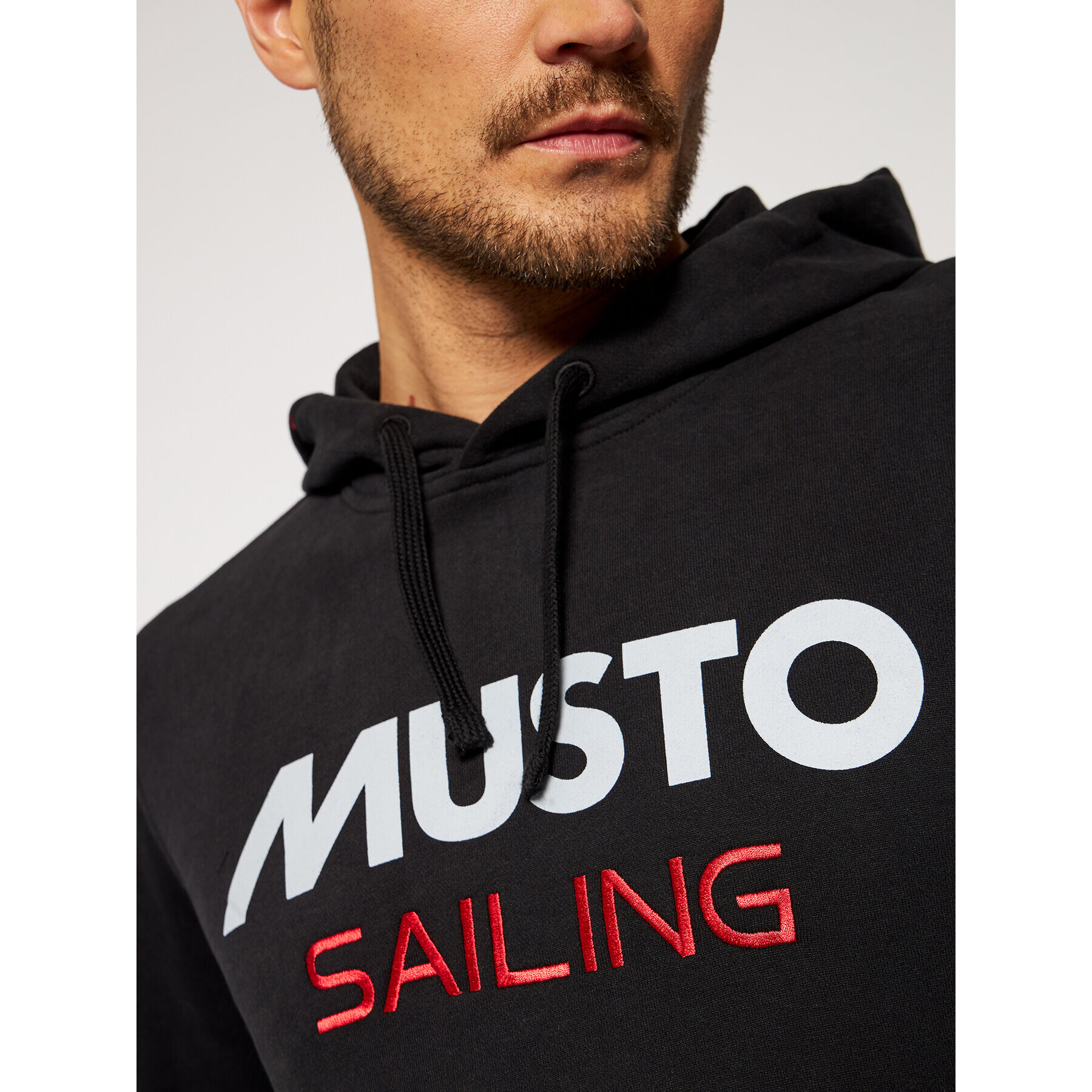 Musto Суитшърт 82019 Черен Regular Fit - Pepit.bg