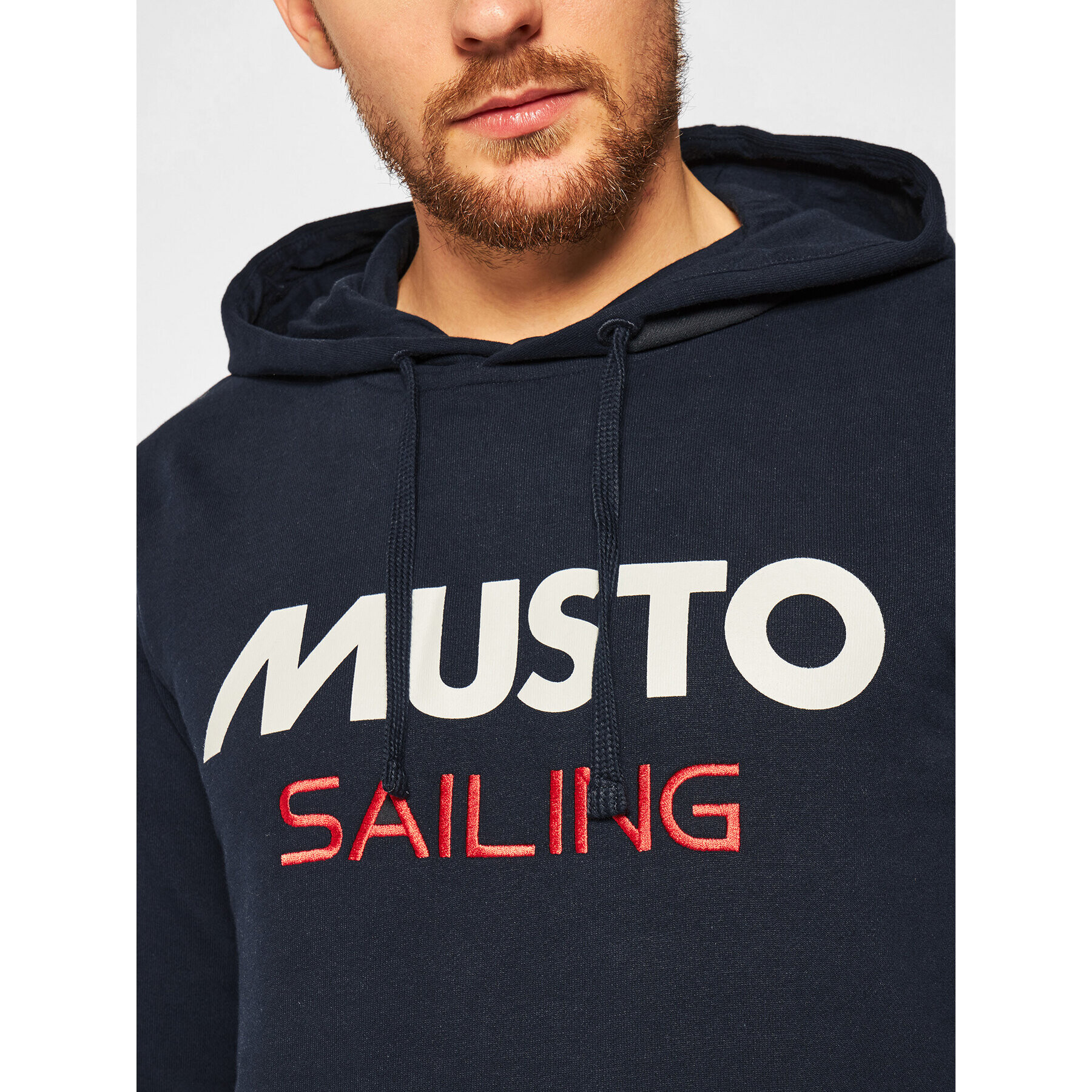 Musto Суитшърт 82019 Тъмносин Regular Fit - Pepit.bg