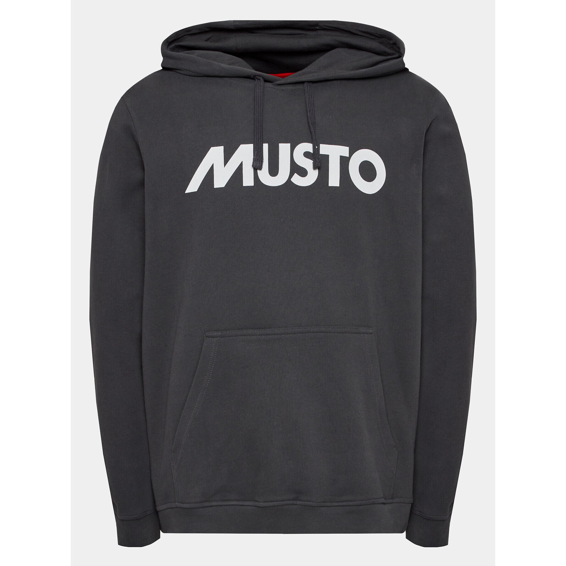 Musto Суитшърт Logo 82446 Сив Regular Fit - Pepit.bg