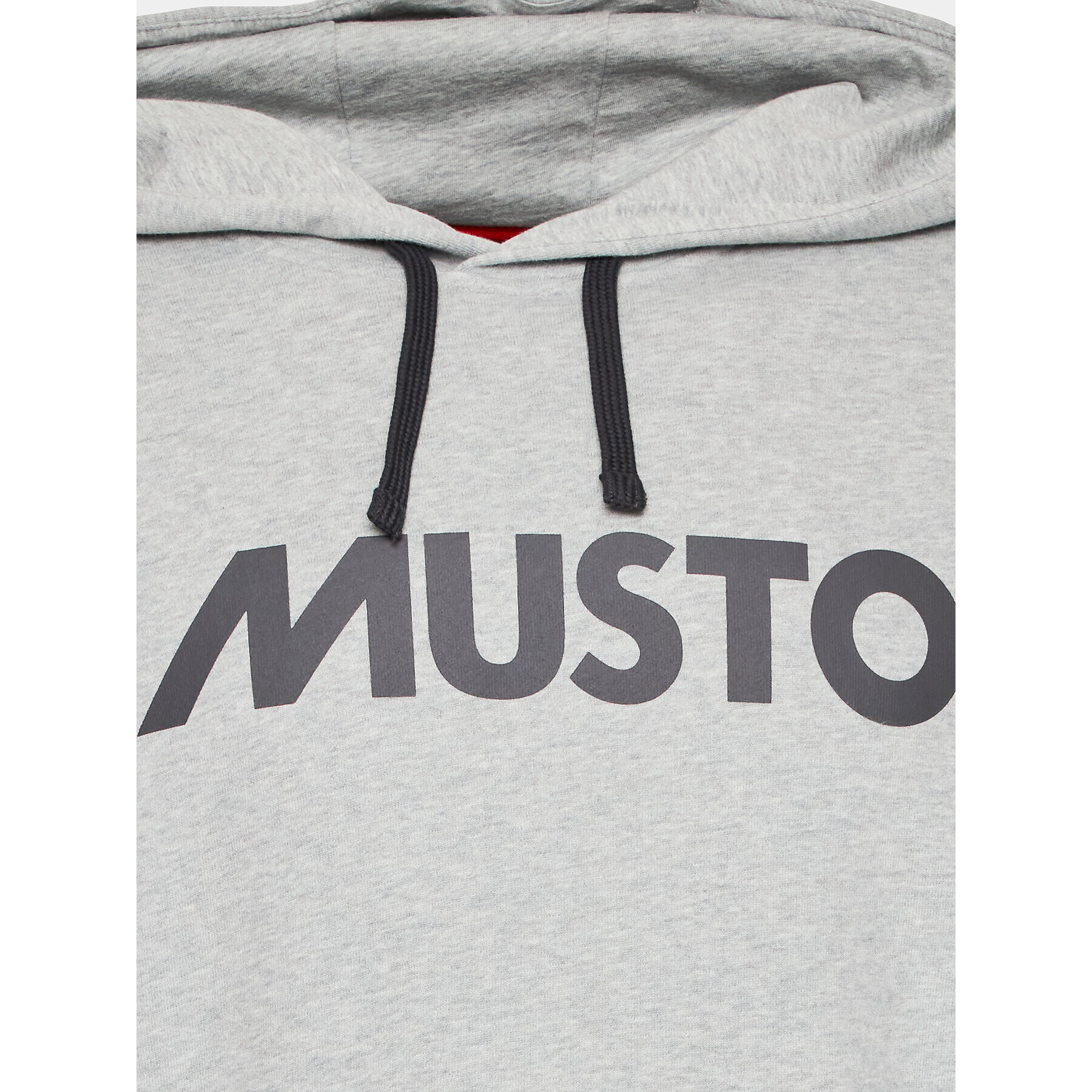 Musto Суитшърт Logo 82446 Сив Regular Fit - Pepit.bg