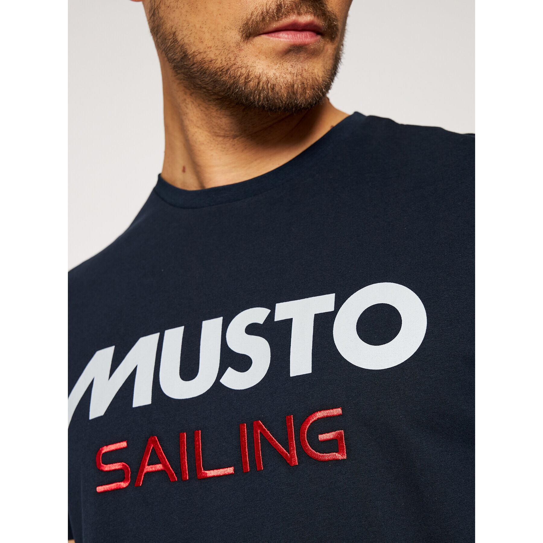 Musto Тишърт 82020 Тъмносин Regular Fit - Pepit.bg