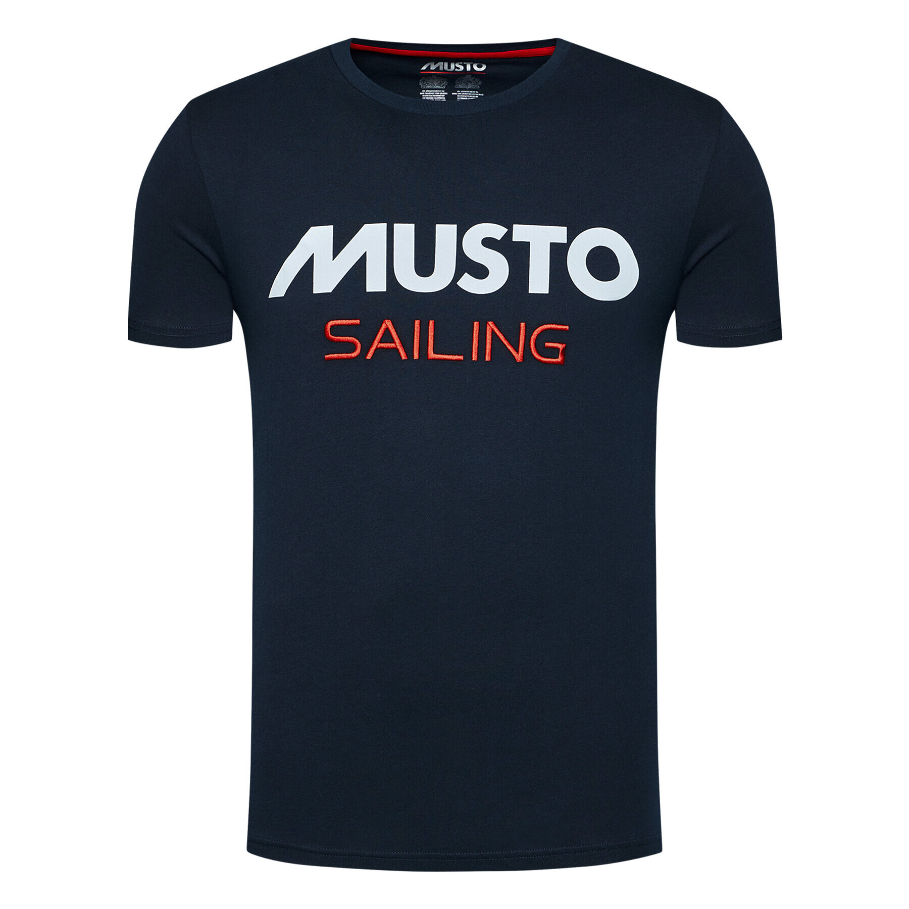 Musto Тишърт 82020 Тъмносин Regular Fit - Pepit.bg