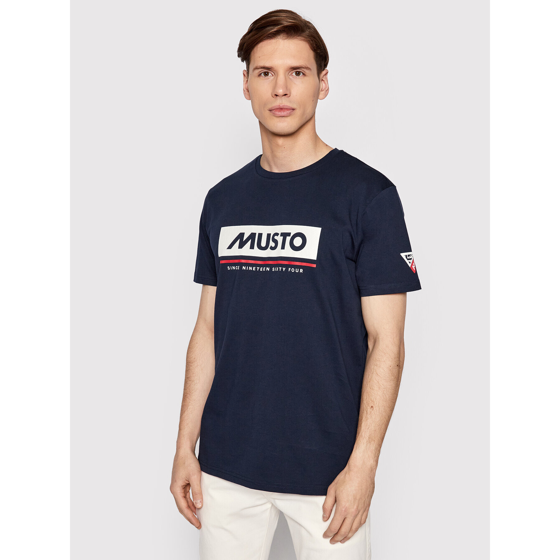 Musto Тишърт Marina 82198 Тъмносин Regular Fit - Pepit.bg