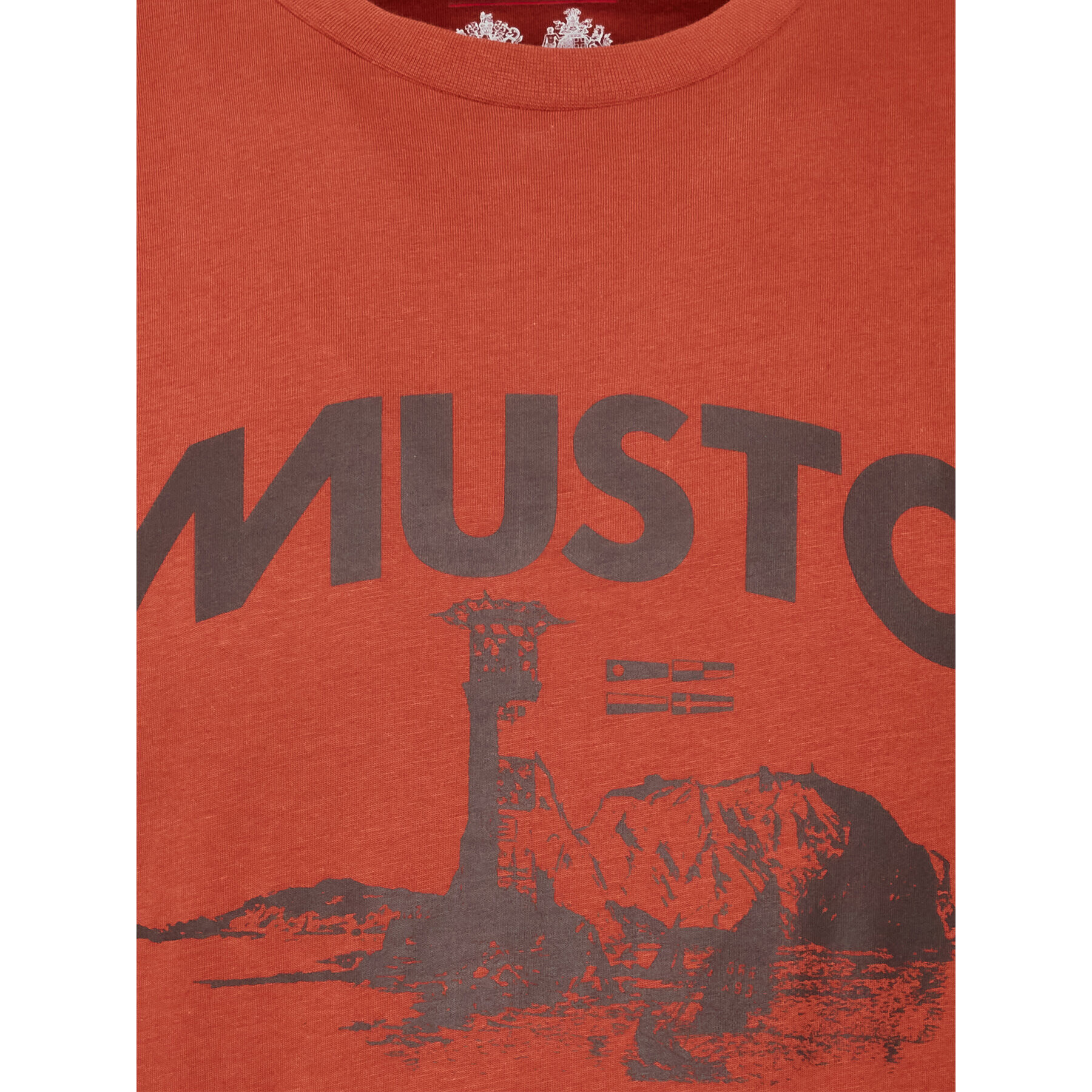 Musto Тишърт Marina 82363 Кафяв Regular Fit - Pepit.bg