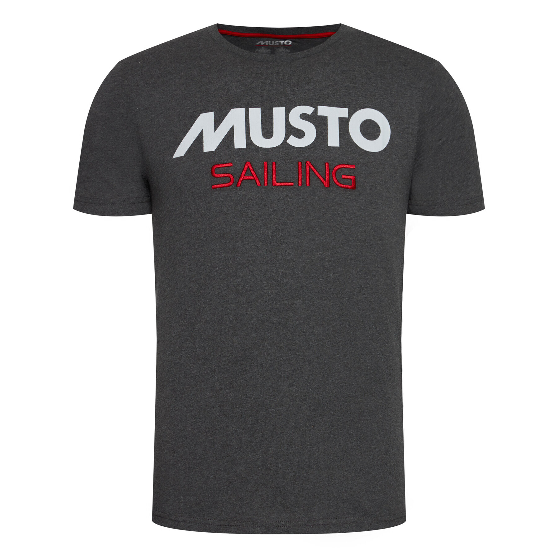 Musto Тишърт Tee 82020 Сив Regular Fit - Pepit.bg