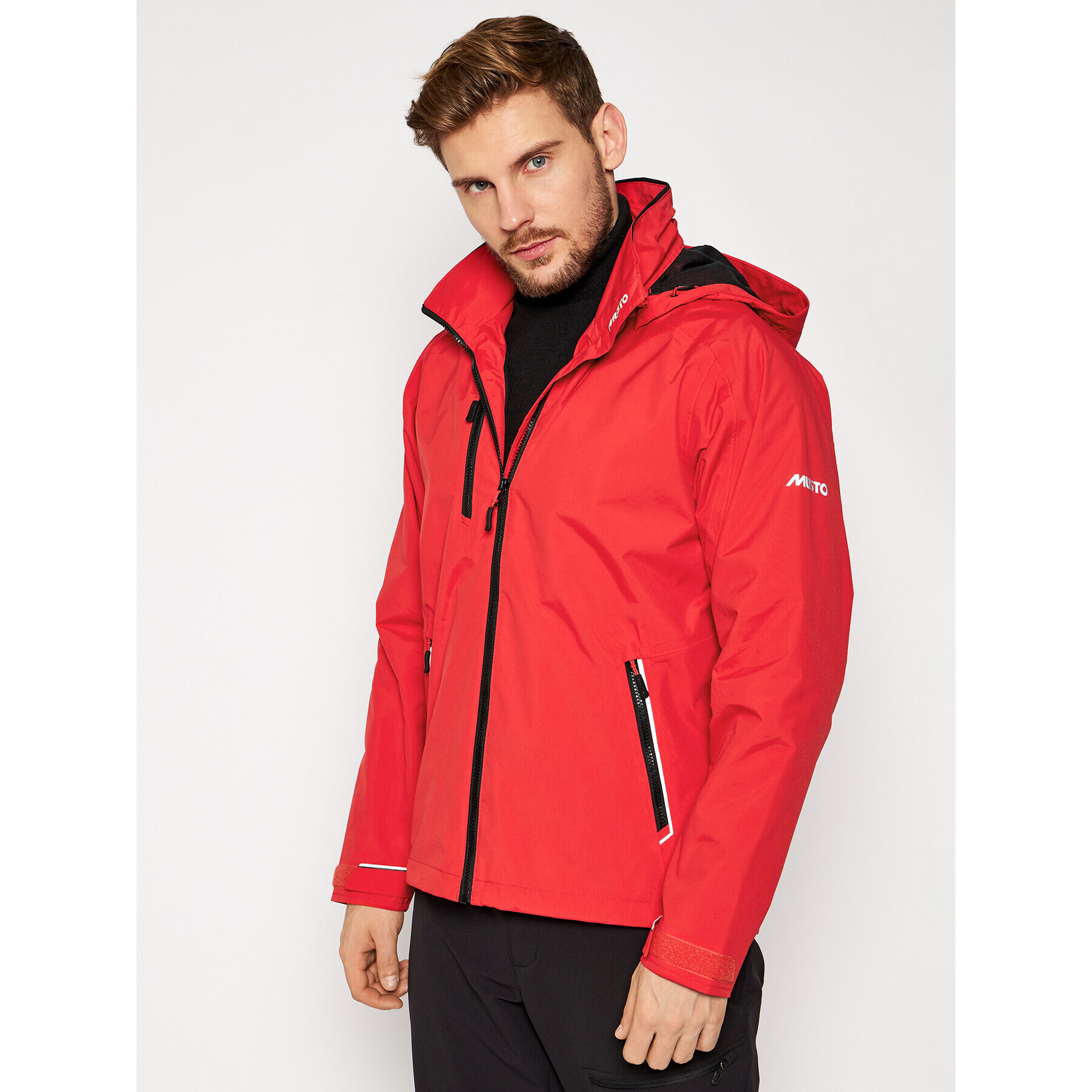 Musto Ветроходно яке Sardinia 82006 Червен Regular Fit - Pepit.bg