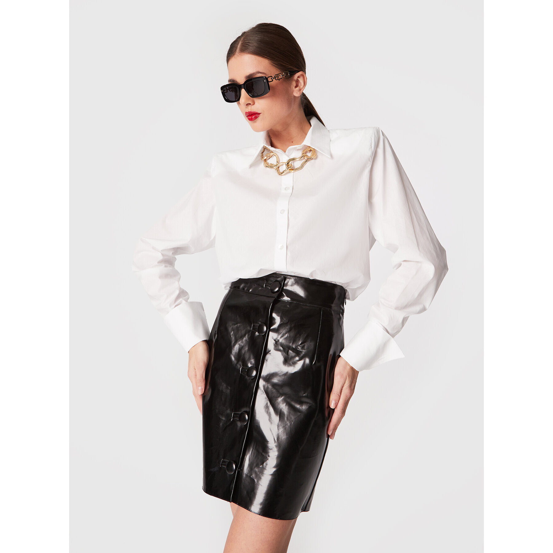 MVP Wardrobe Риза Perry MVPI2CA082.0PP0068 Бял Regular Fit - Pepit.bg