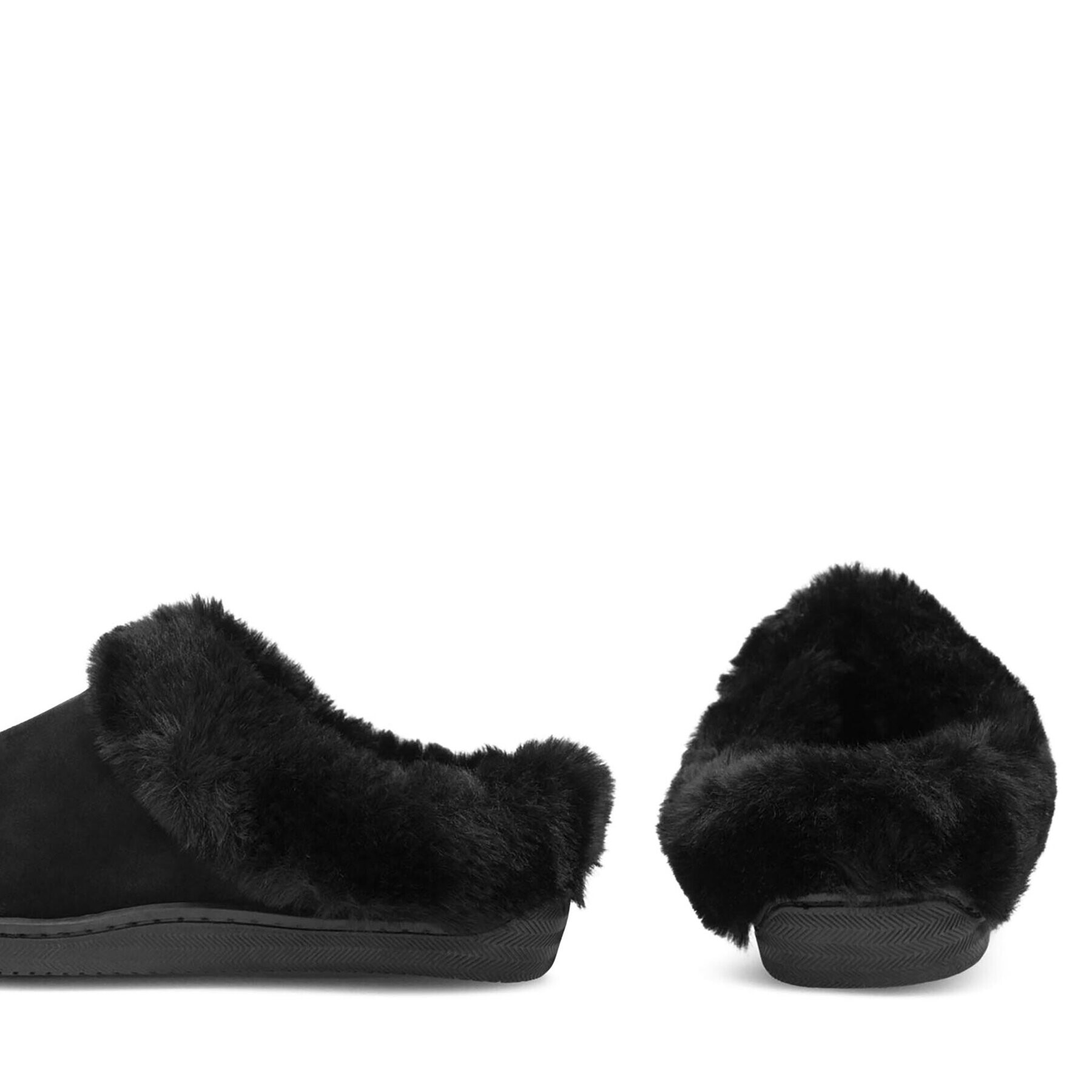 MYSLIPPERS Пантофи MPF20WID002A-W Черен - Pepit.bg