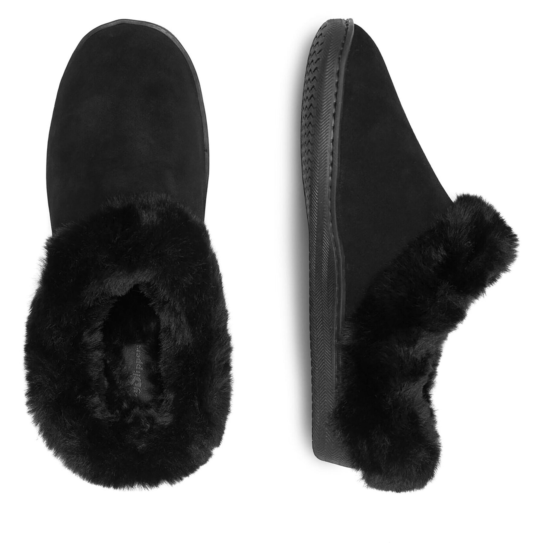 MYSLIPPERS Пантофи MPF20WID002A-W Черен - Pepit.bg