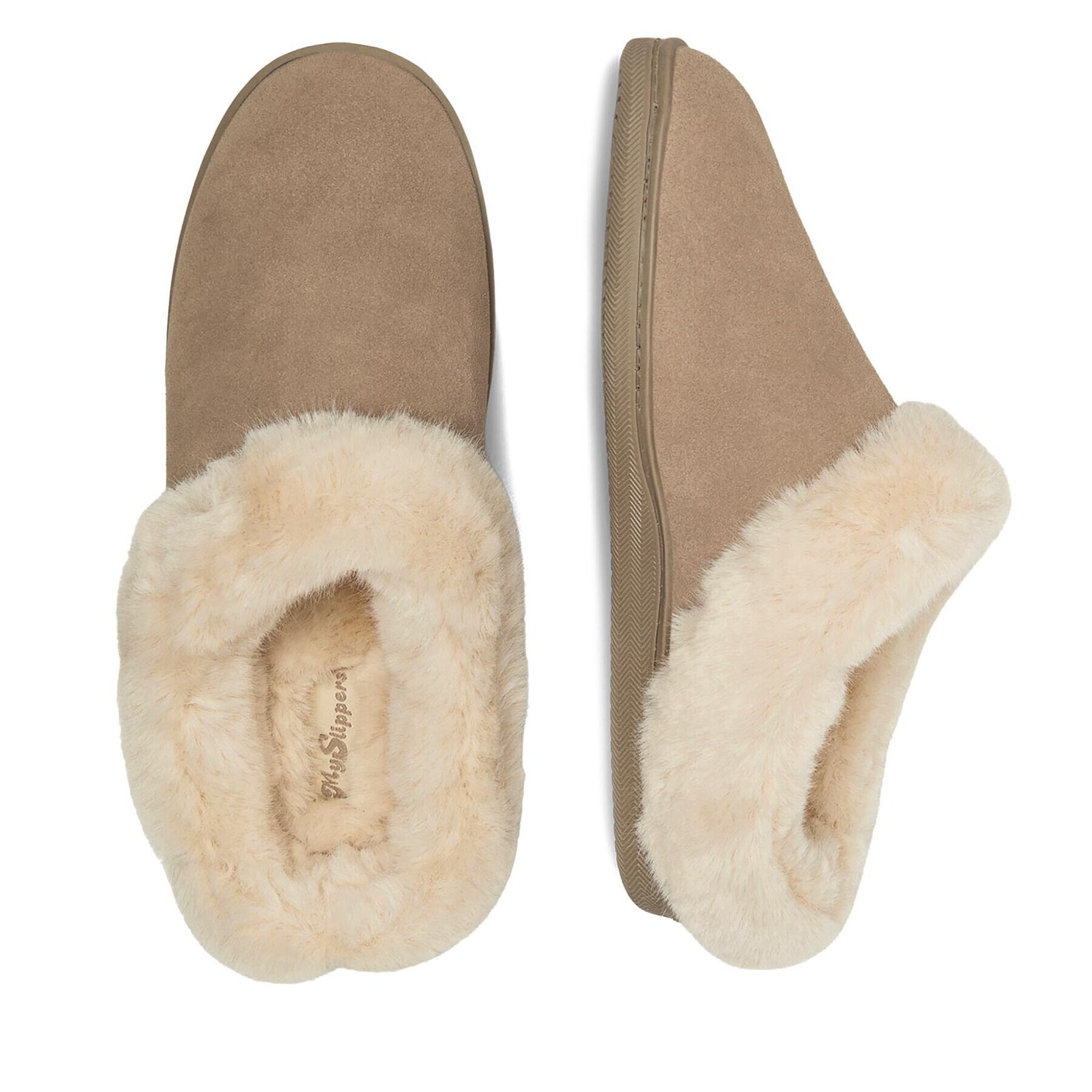 MYSLIPPERS Пантофи MPF20WID002C-W Сив - Pepit.bg