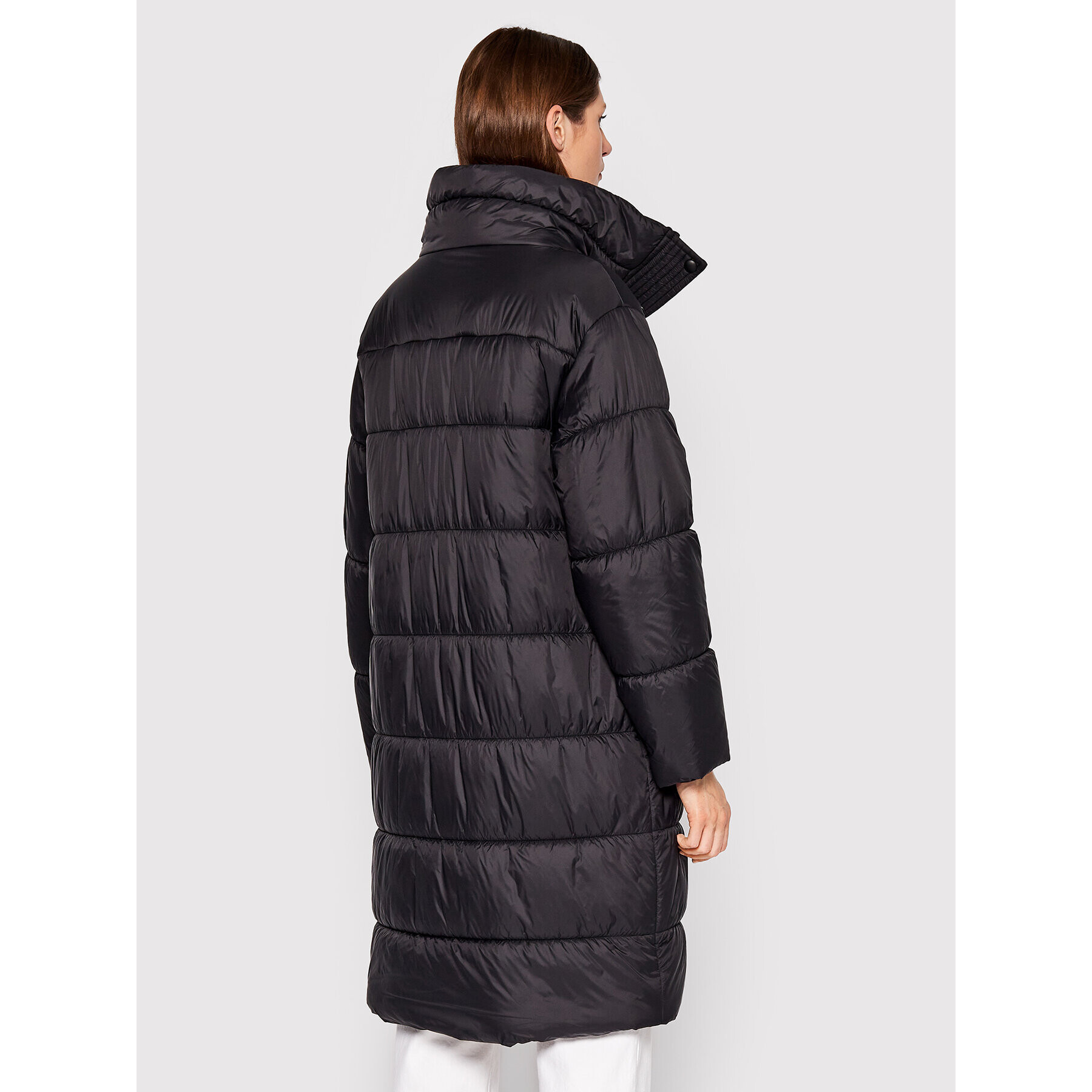 N°21 Пухено яке 22I N2M0 O111 5004 Черен Regular Fit - Pepit.bg