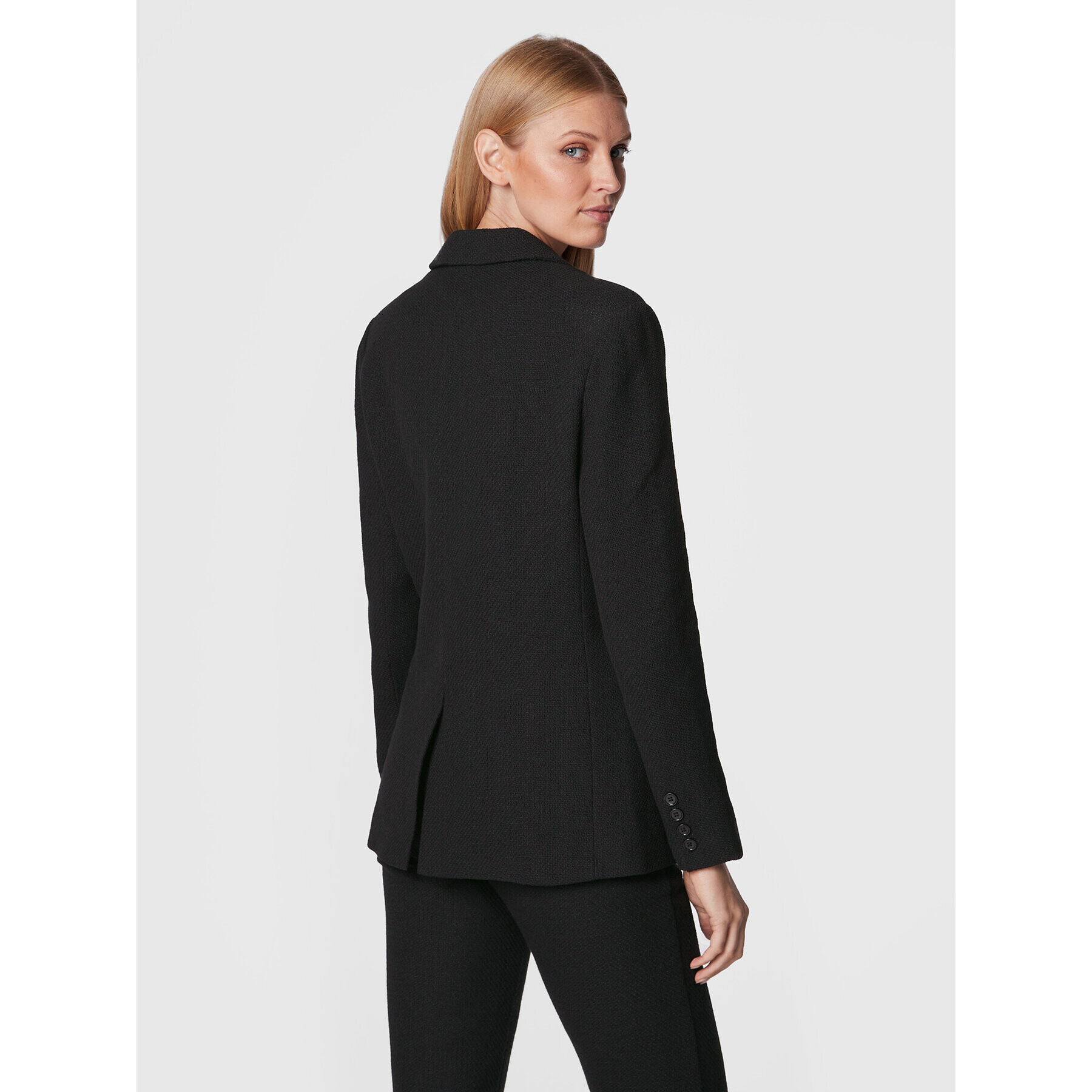 NA-KD Сако Structured 1018-009514-0002-581 Черен Oversize - Pepit.bg