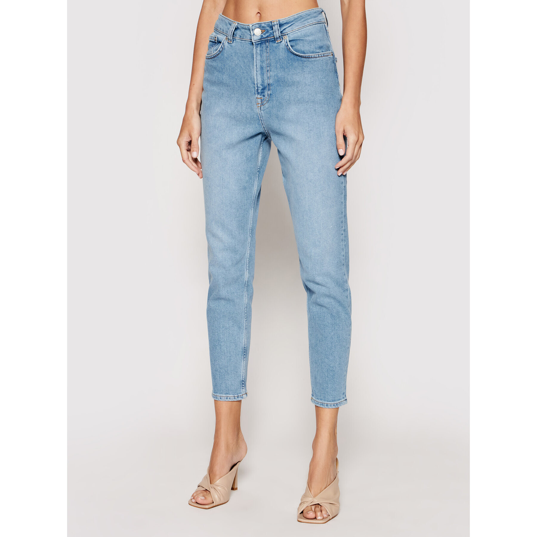 NA-KD Дънки 1660-000123-0047-581 Син Mom Fit - Pepit.bg