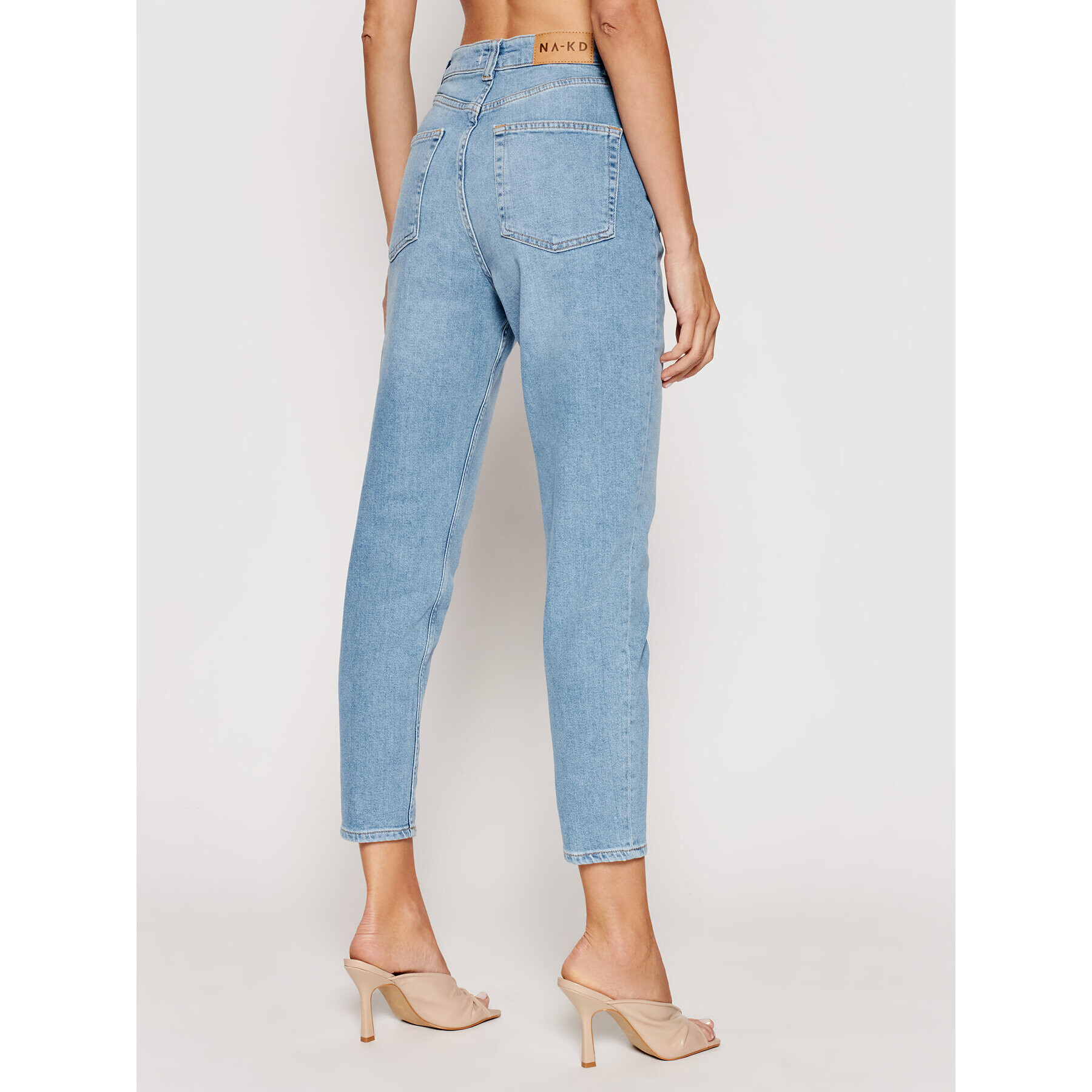NA-KD Дънки 1660-000123-0047-581 Син Mom Fit - Pepit.bg