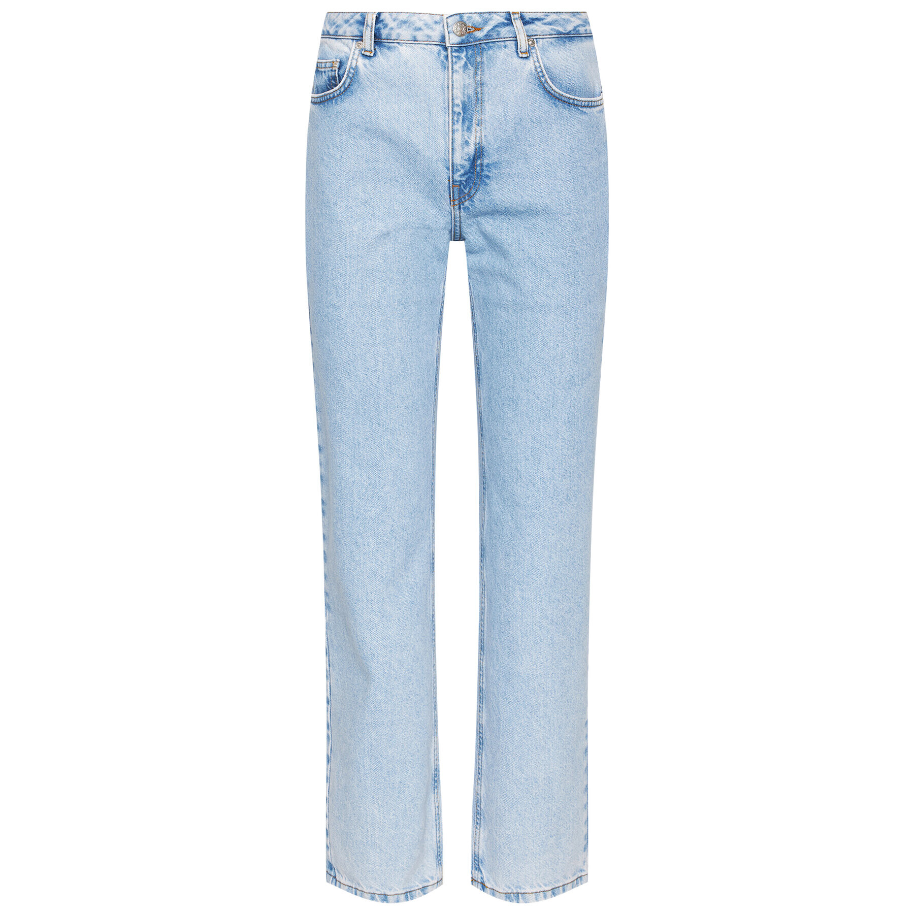 NA-KD Дънки Contrast Pocket 1660-000582-0047-581 Син Regular Fit - Pepit.bg