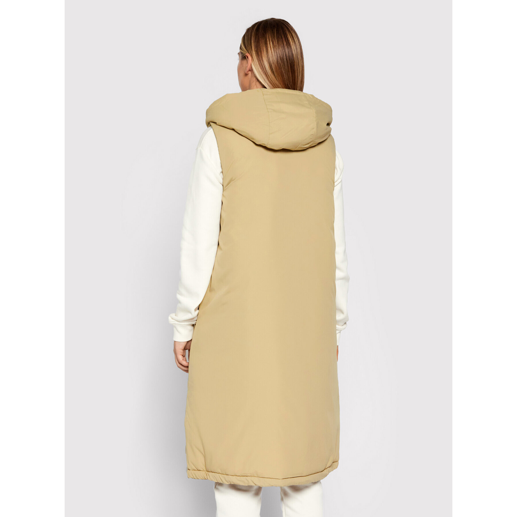 NA-KD Елек 1018-007251-0052-581 Бежов Regular Fit - Pepit.bg