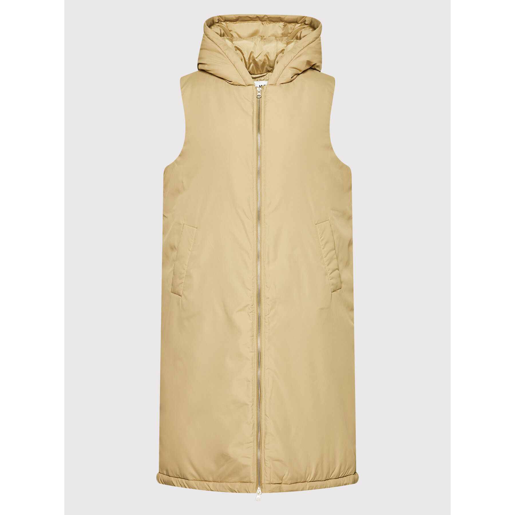 NA-KD Елек 1018-007251-0052-581 Бежов Regular Fit - Pepit.bg