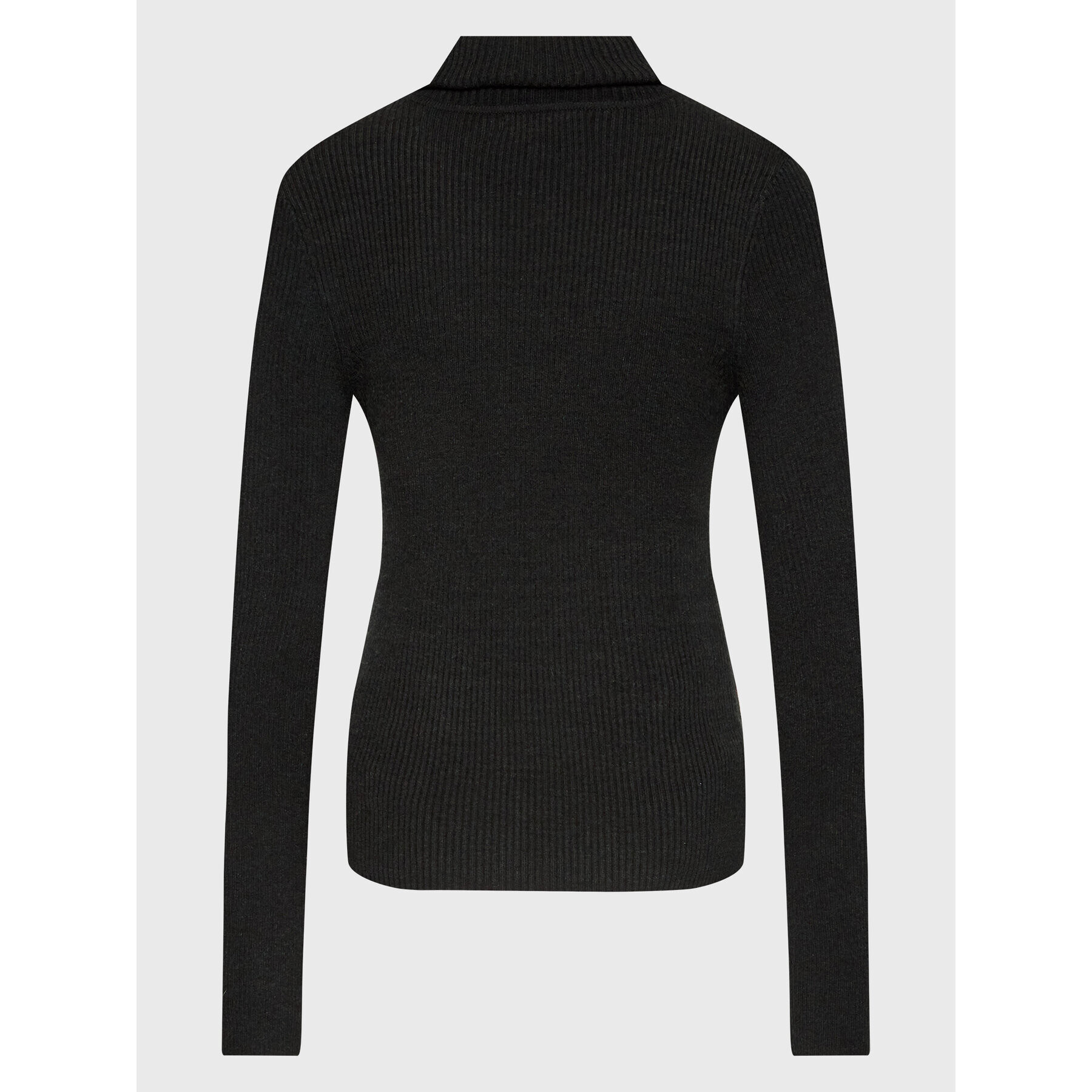NA-KD Поло 1100-006191-0002-003 Черен Slim Fit - Pepit.bg