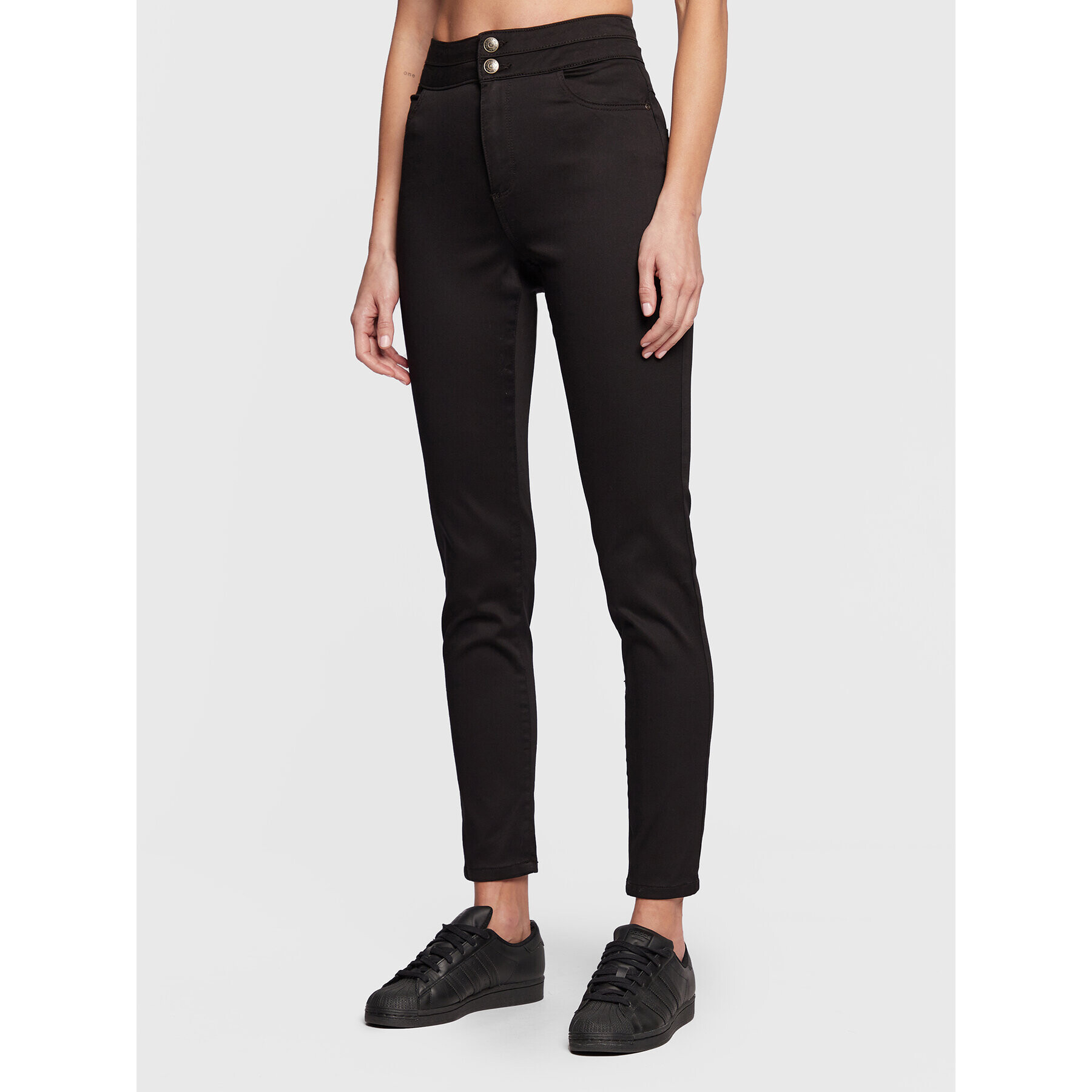 NAF NAF Дънки Power THNP2 Черен Skinny Fit - Pepit.bg
