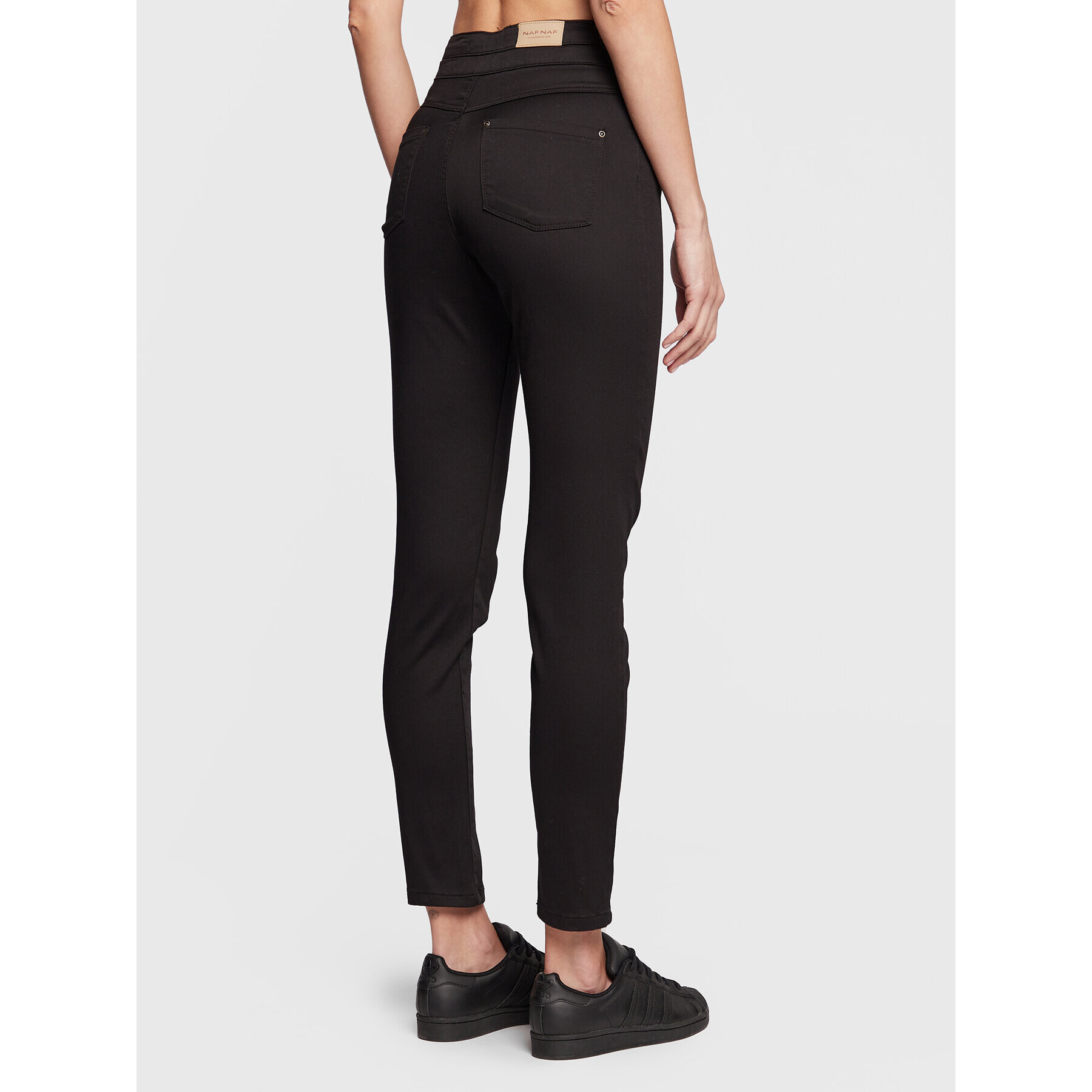 NAF NAF Дънки Power THNP2 Черен Skinny Fit - Pepit.bg