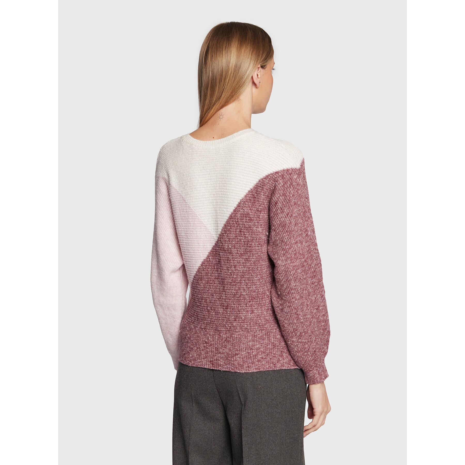 NAF NAF Пуловер Mcarmen THNU98 Цветен Relaxed Fit - Pepit.bg