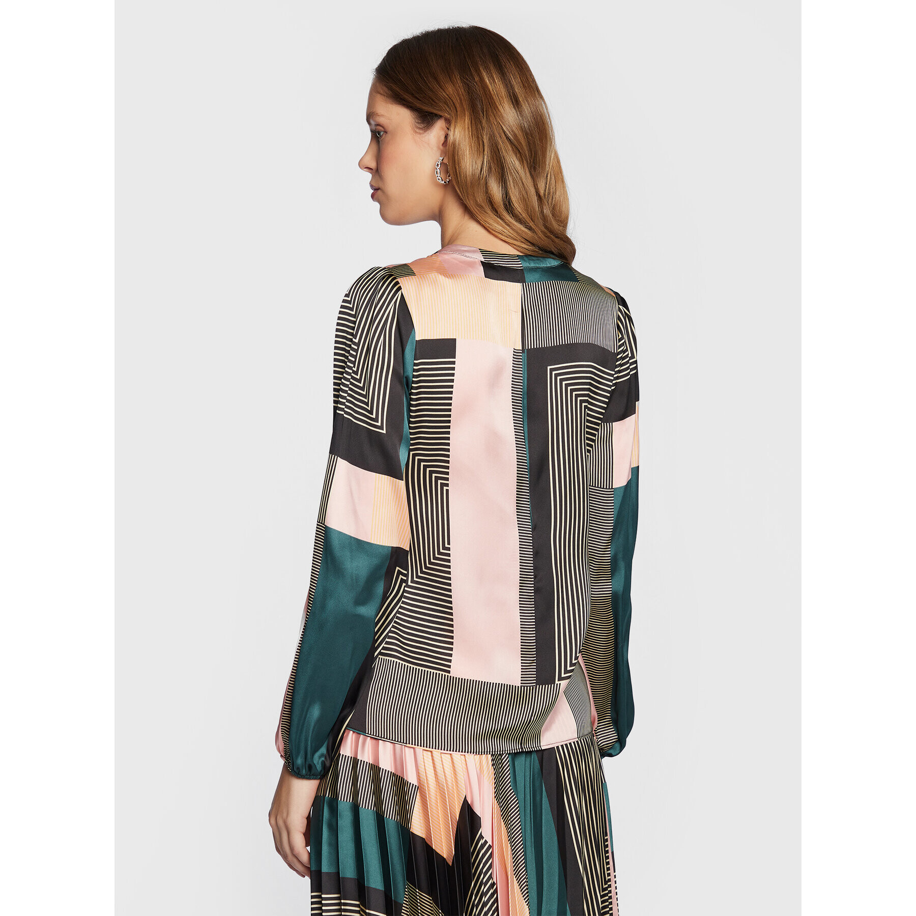 NAF NAF Риза Legraphy THNC21 Цветен Regular Fit - Pepit.bg