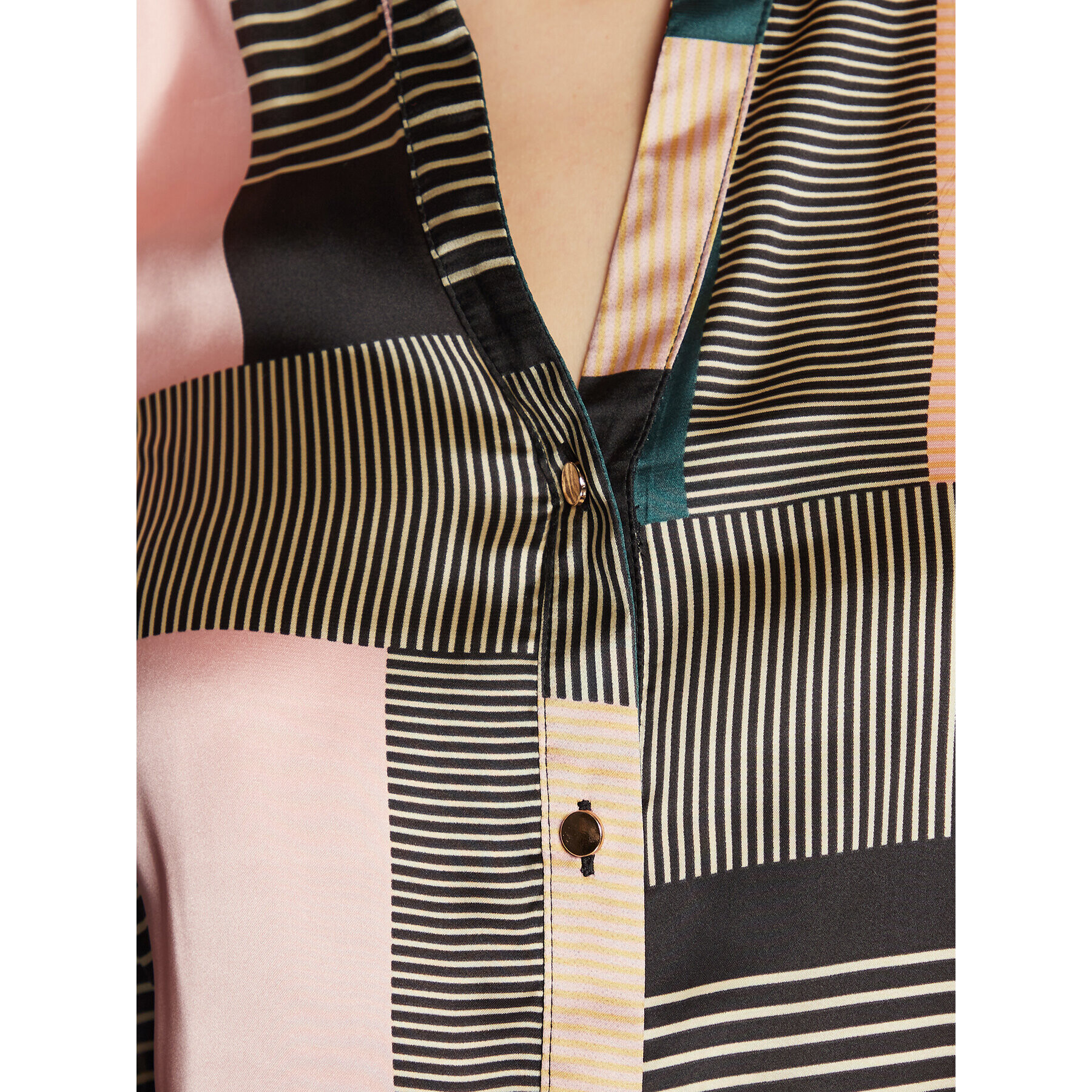 NAF NAF Риза Legraphy THNC21 Цветен Regular Fit - Pepit.bg