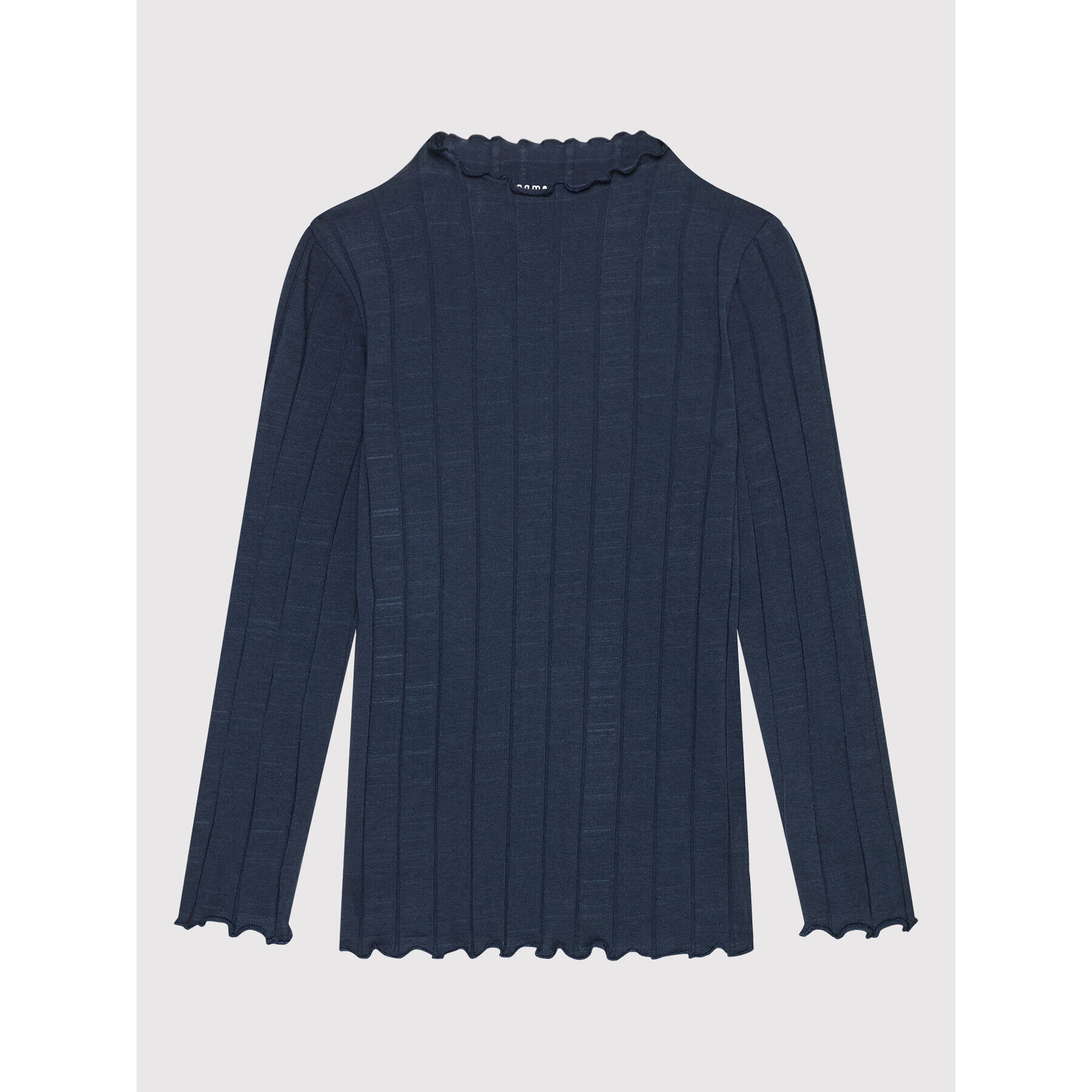 NAME IT Блуза 13194274 Тъмносин Slim Fit - Pepit.bg