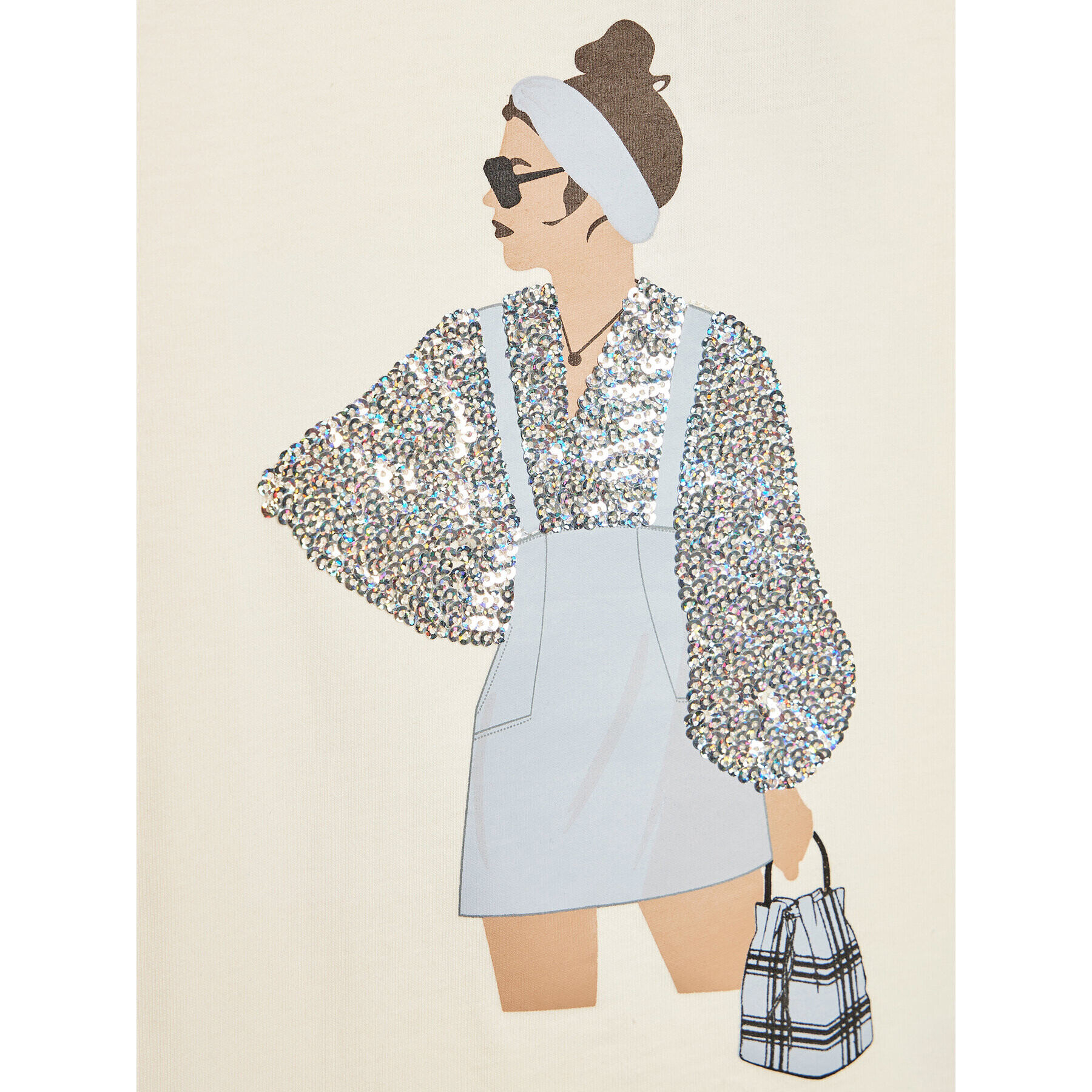 NAME IT Блуза 13198950 Бежов Regular Fit - Pepit.bg