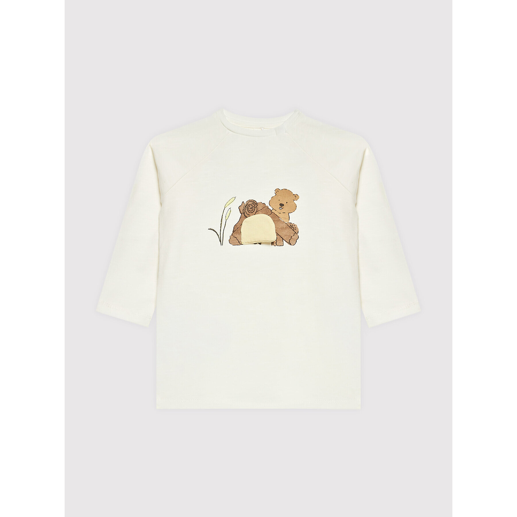 NAME IT Блуза 13201052 Бежов Regular Fit - Pepit.bg