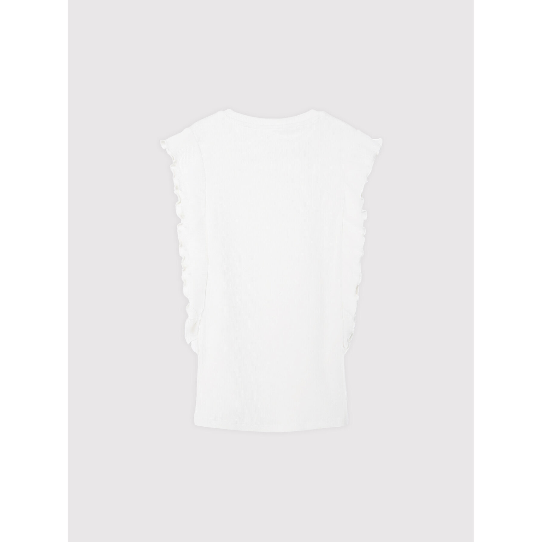NAME IT Блуза 13206405 Бял Slim Fit - Pepit.bg