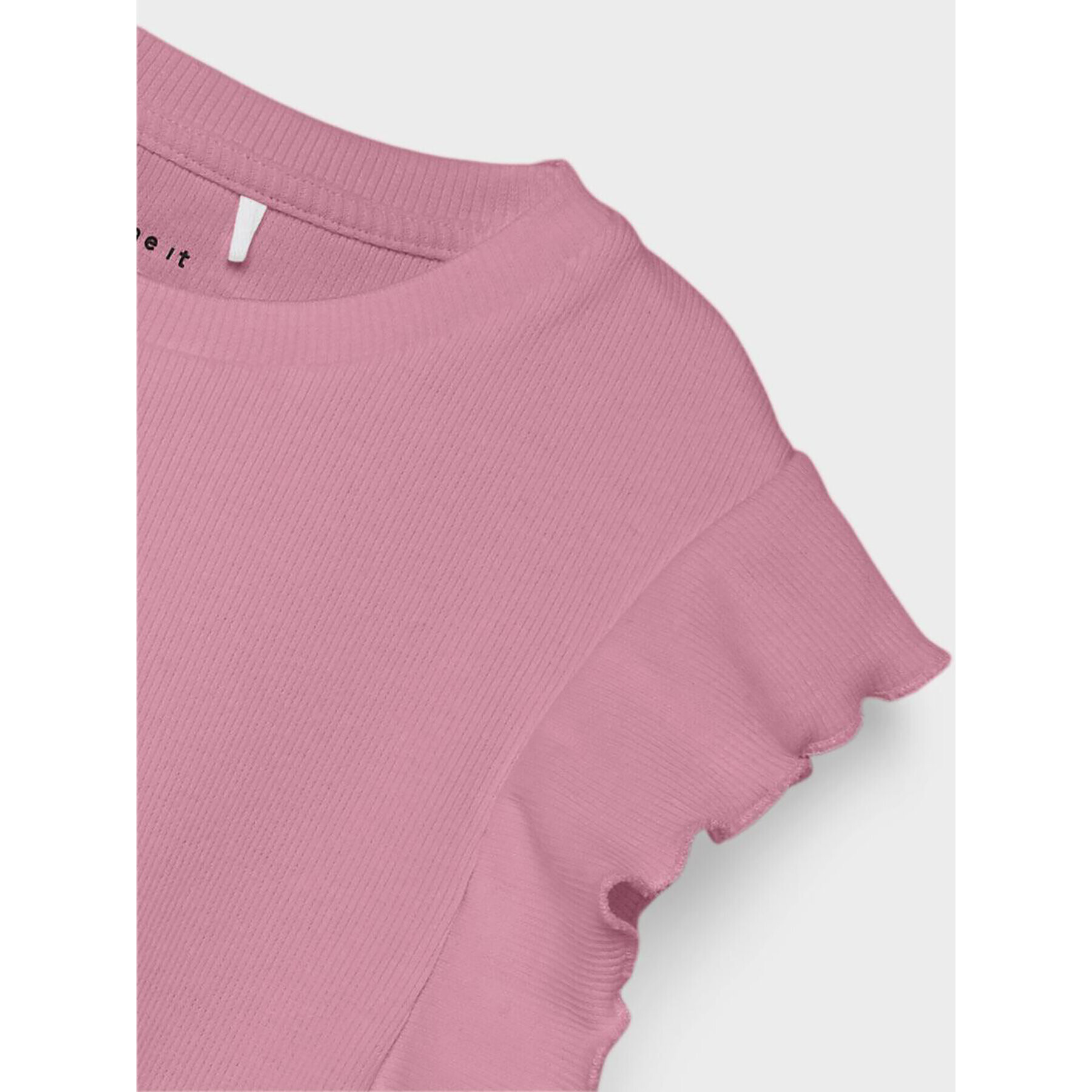 NAME IT Блуза 13206405 Розов Slim Fit - Pepit.bg