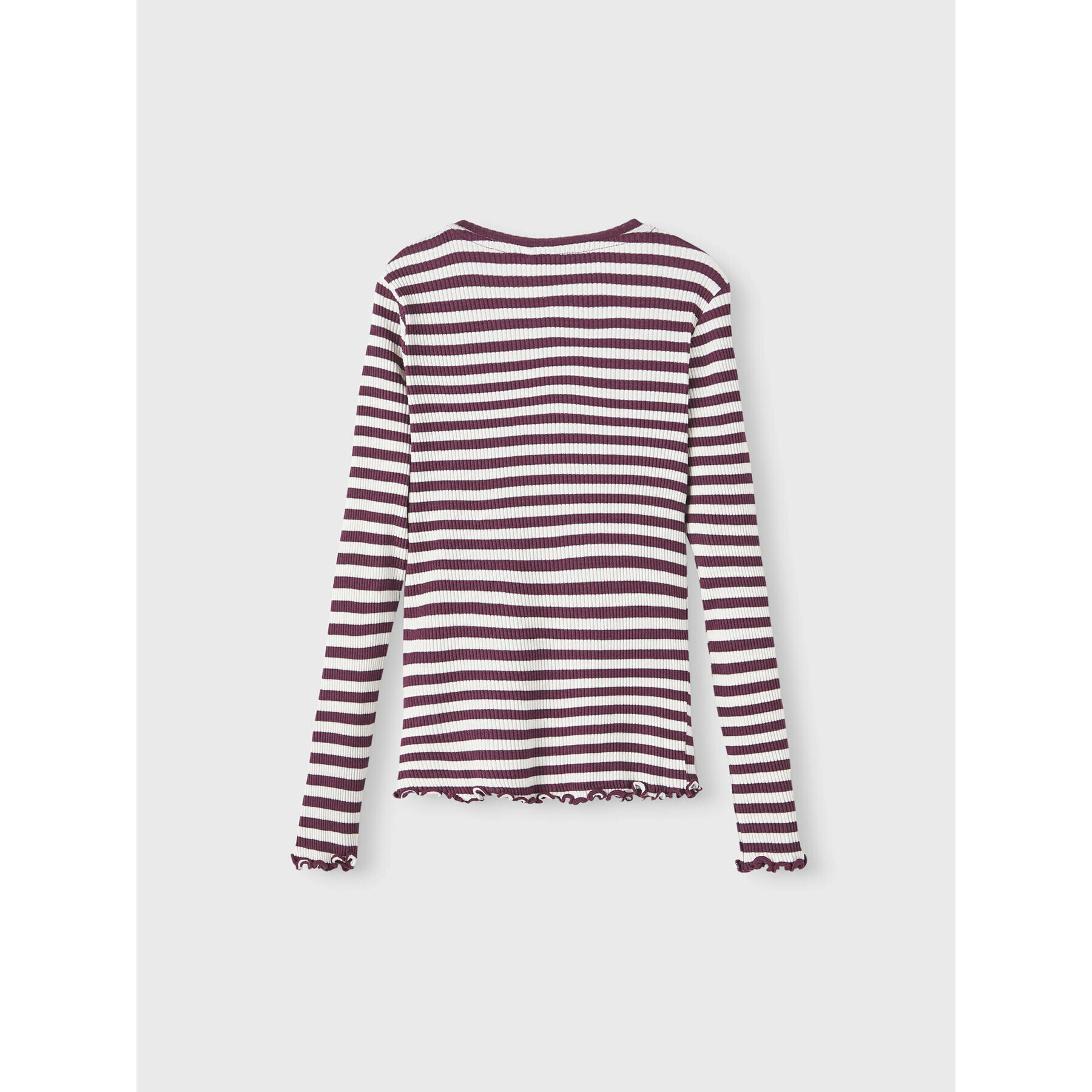 NAME IT Блуза 13206674 Бордо Slim Fit - Pepit.bg