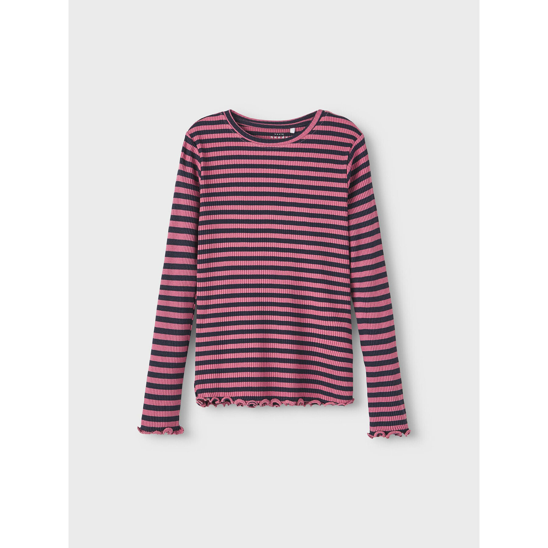 NAME IT Блуза 13206674 Розов Slim Fit - Pepit.bg