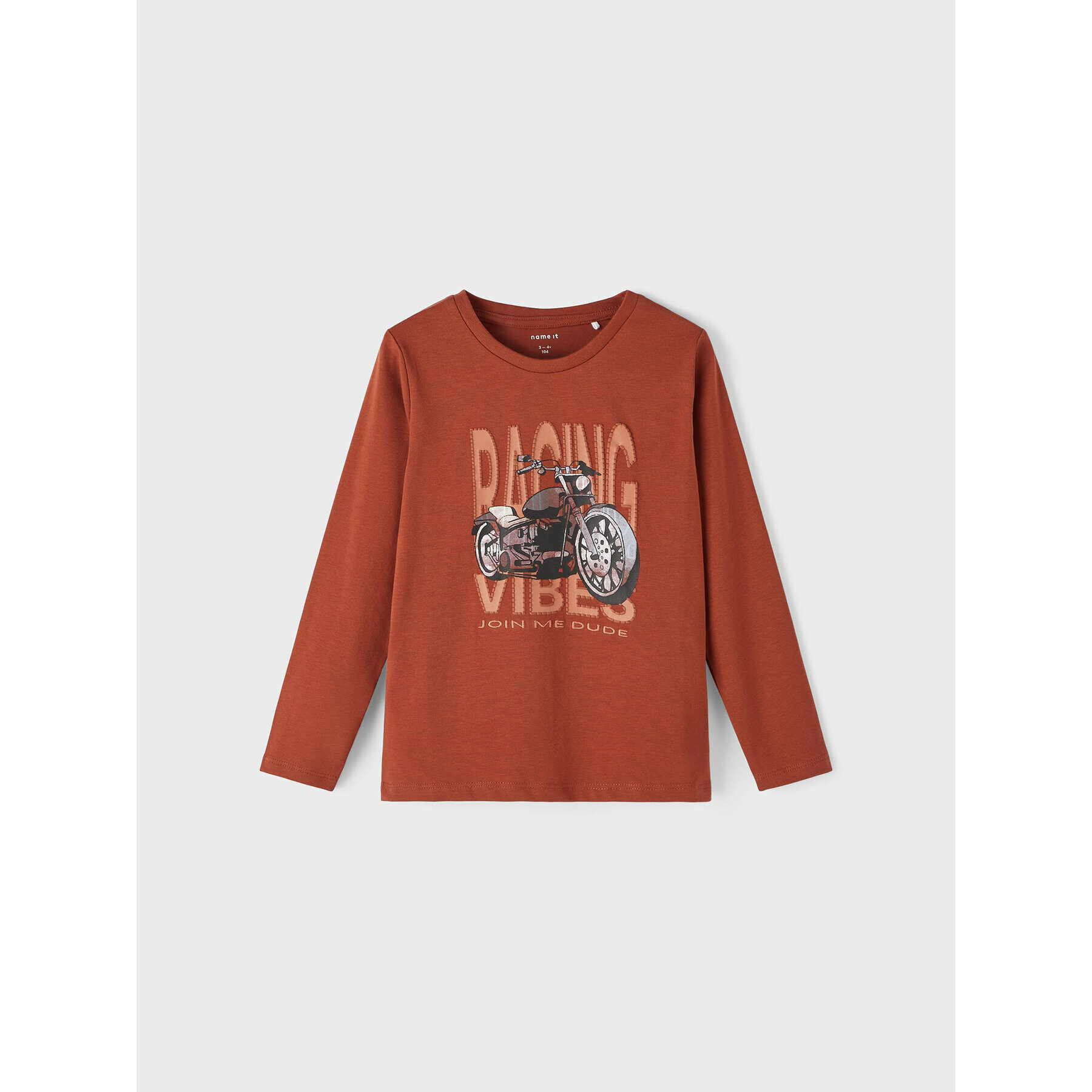 NAME IT Блуза 13209836 Оранжев Regular Fit - Pepit.bg