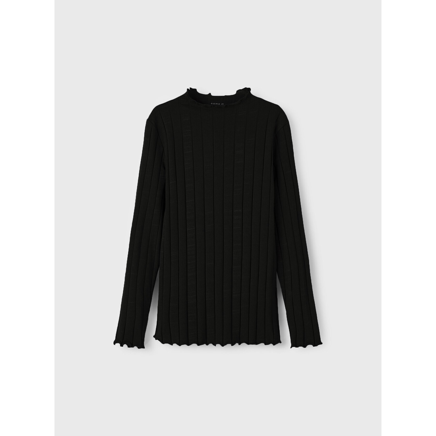 NAME IT Блуза 13211597 Черен Slim Fit - Pepit.bg