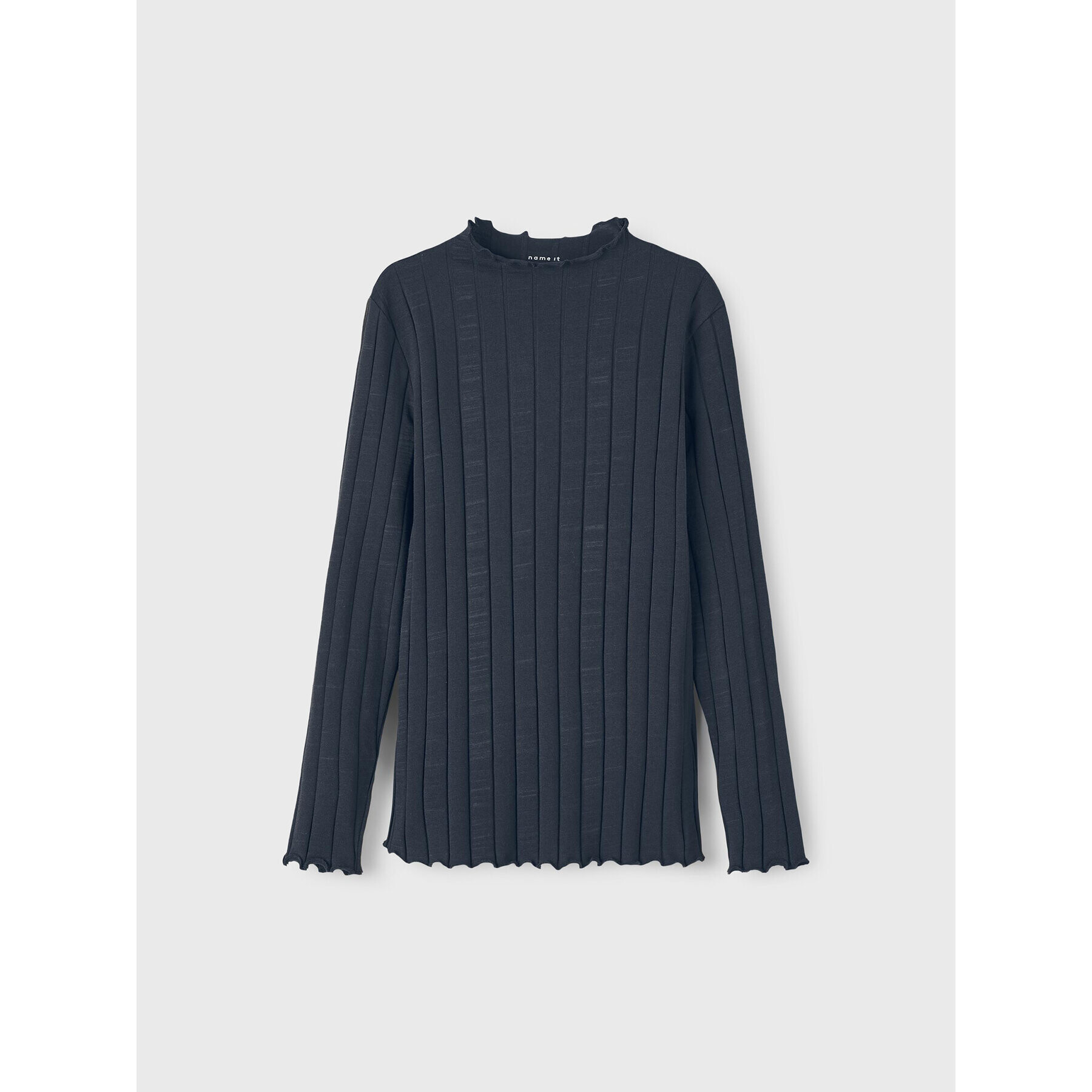 NAME IT Блуза 13211597 Тъмносин Slim Fit - Pepit.bg