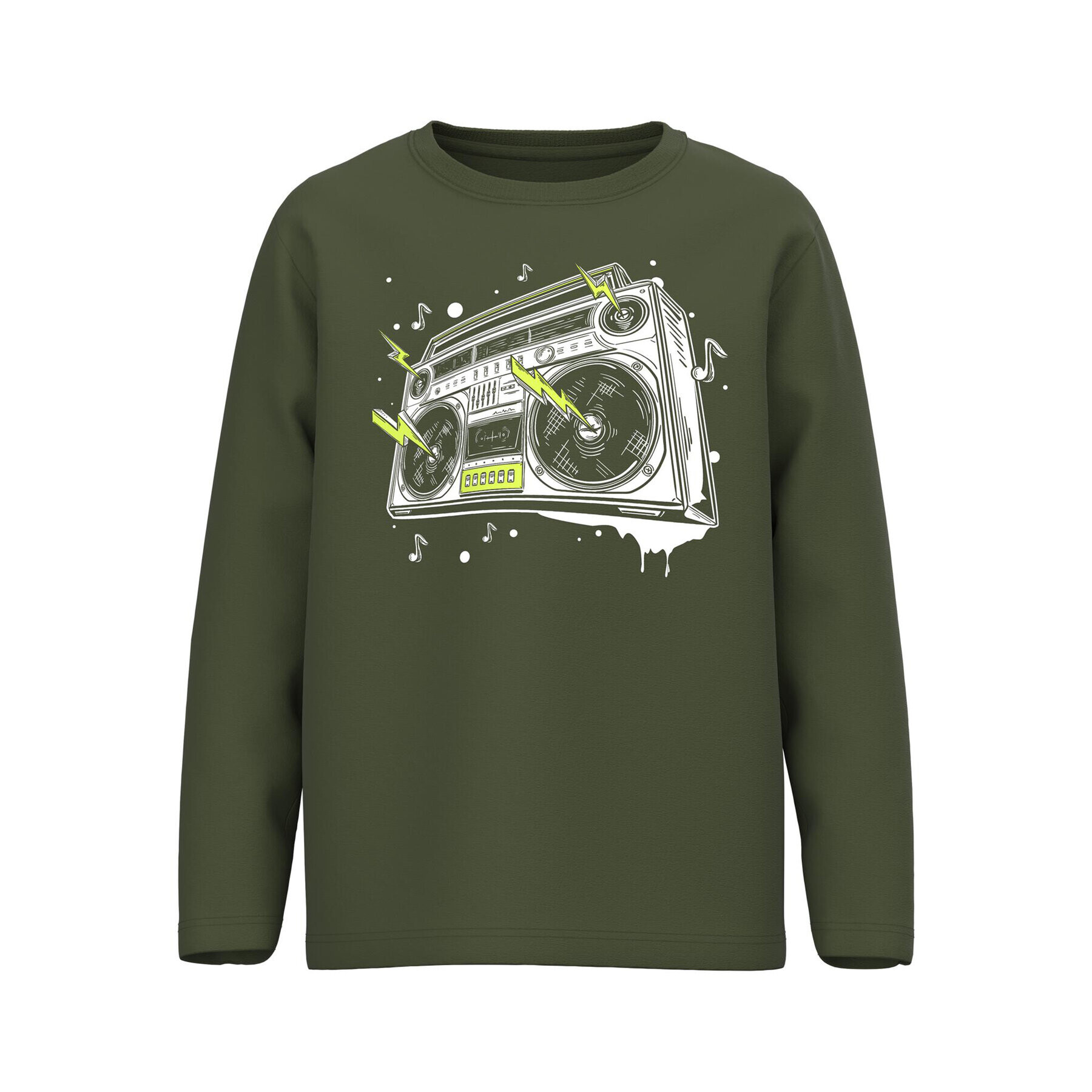 NAME IT Блуза 13218786 Зелен Loose Fit - Pepit.bg